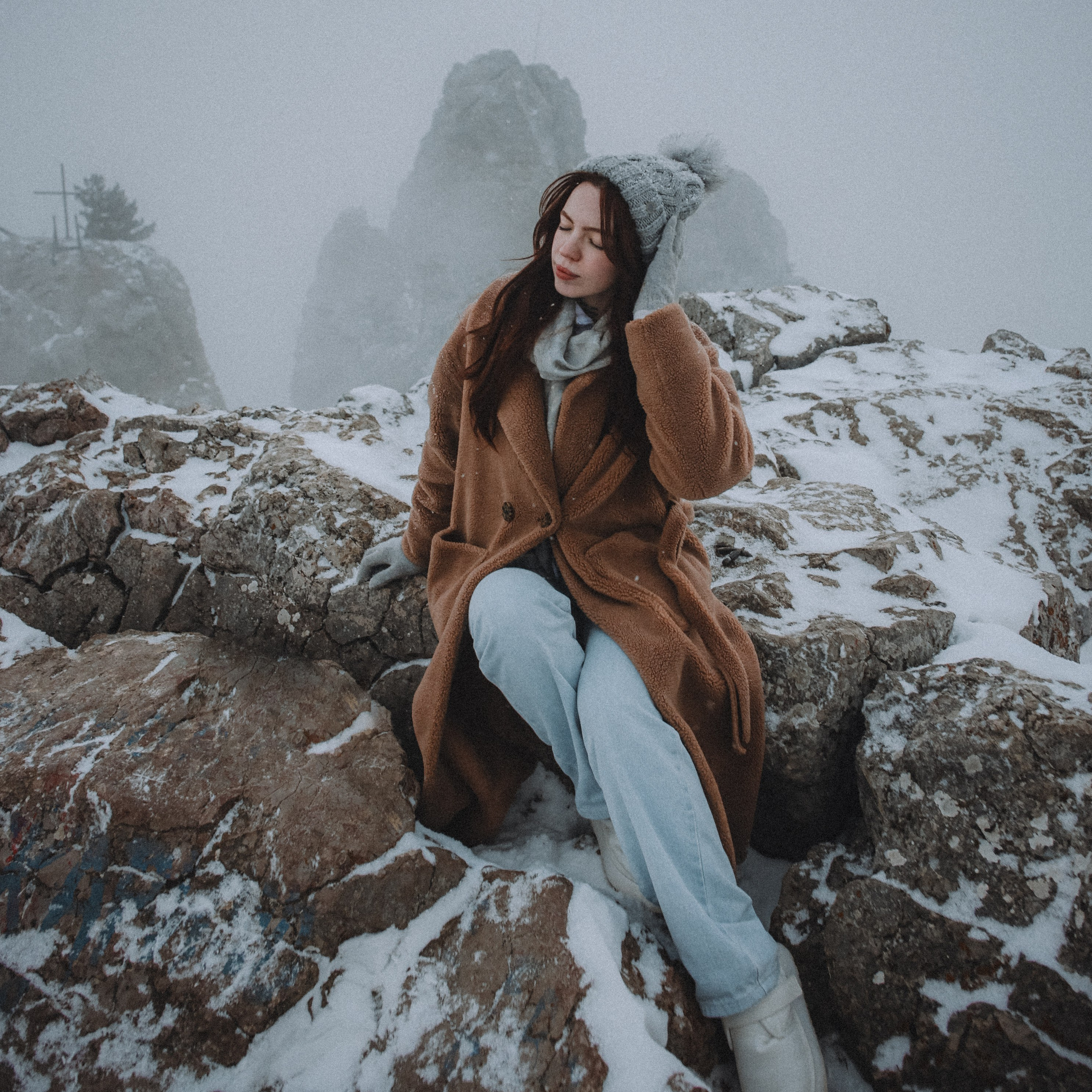 Снежная сказка на Ай-Петри. Валерия Вдовина | атмосферные фото-путешествия по Крыму