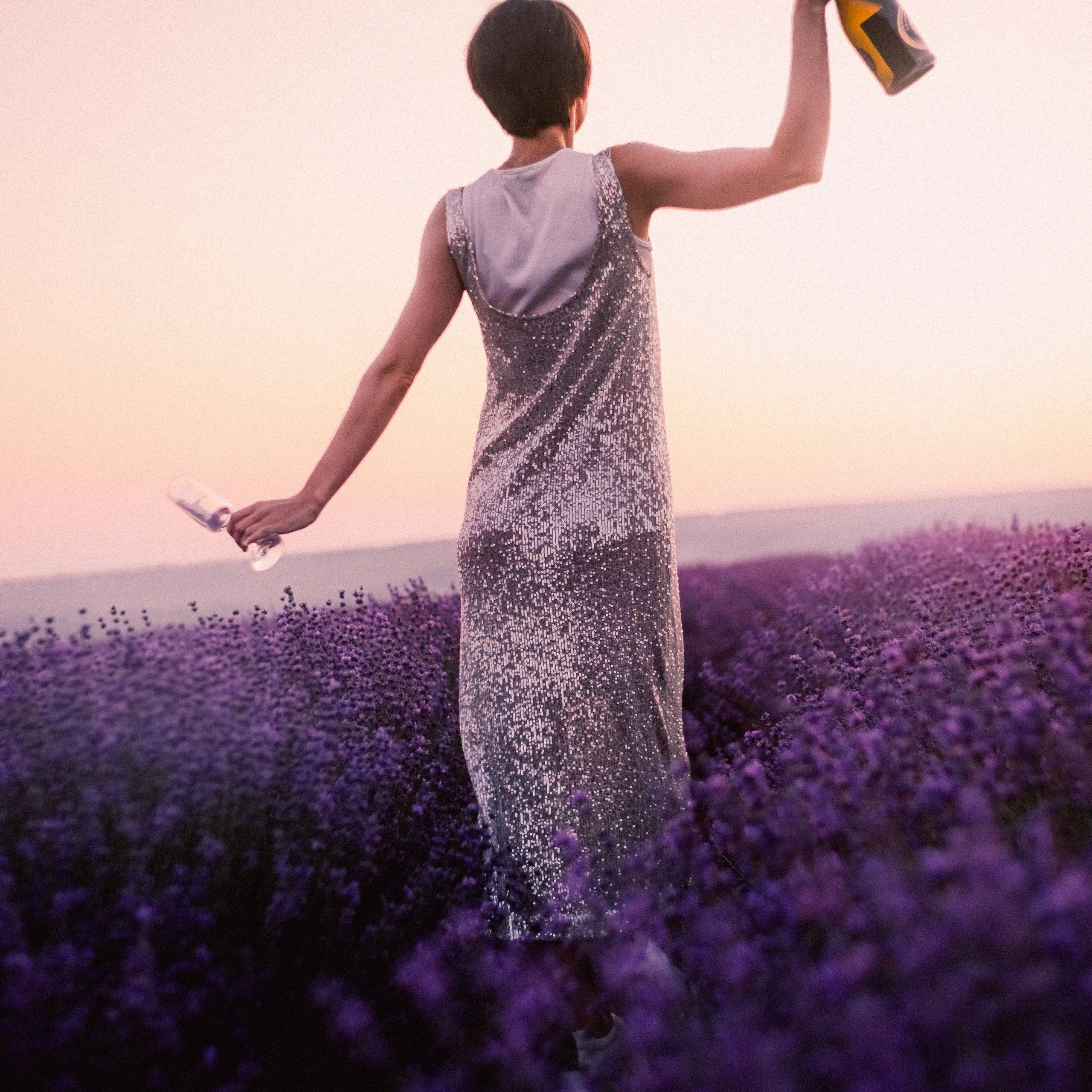 Поле лаванды на рассвете. Валерия Вдовина | атмосферные фото-путешествия по Крыму