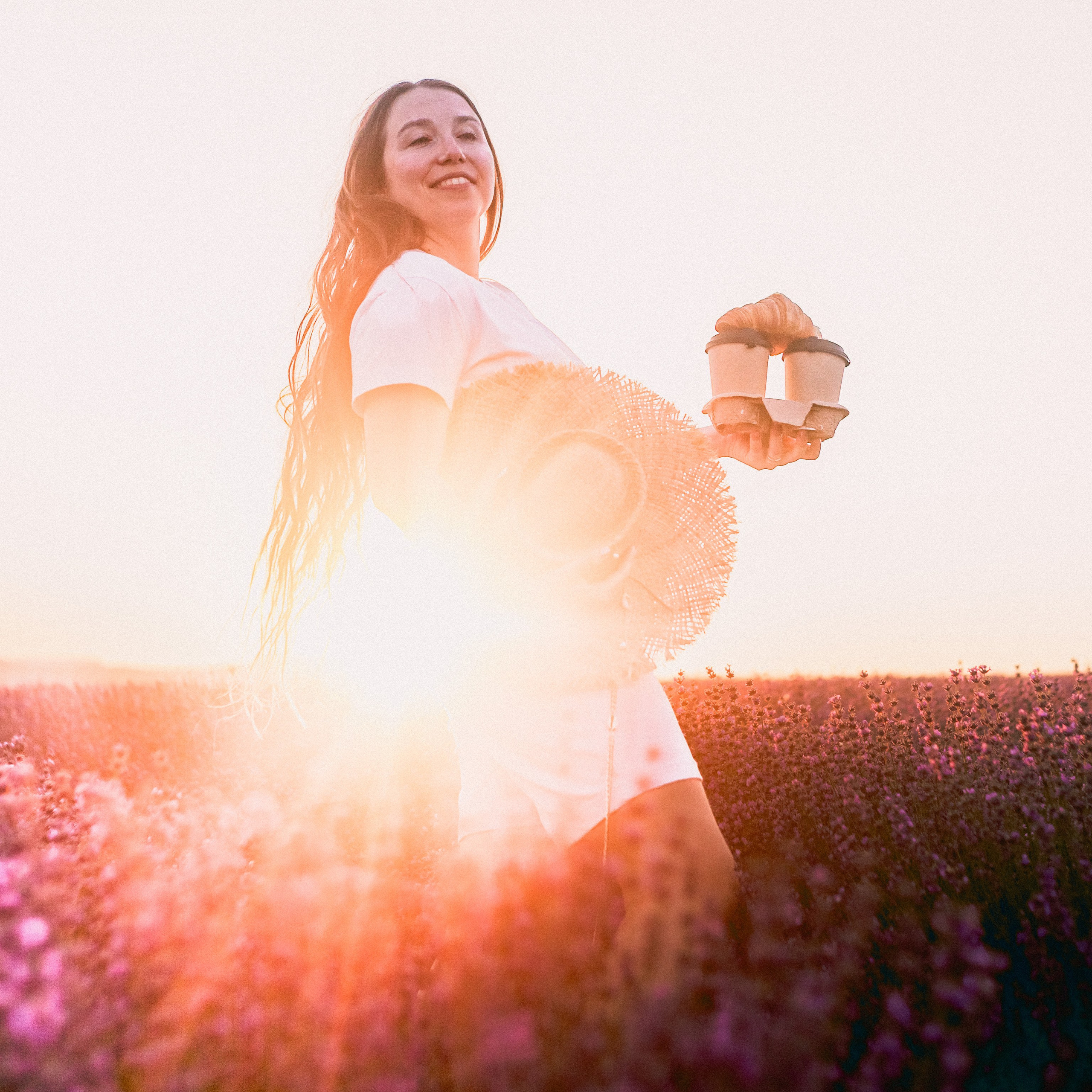 Поле лаванды на рассвете. Валерия Вдовина | атмосферные фото-путешествия по Крыму