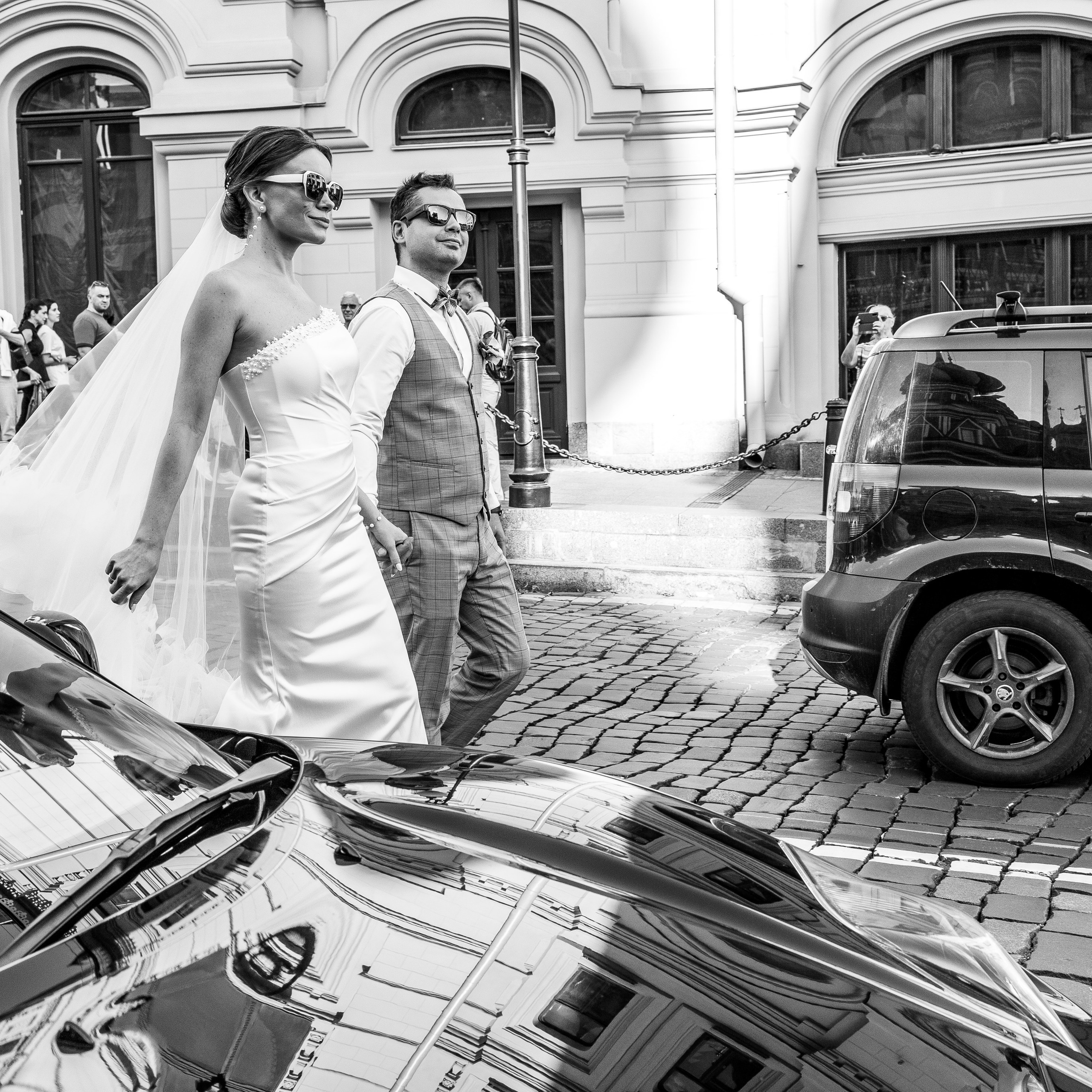 На кабриолетах