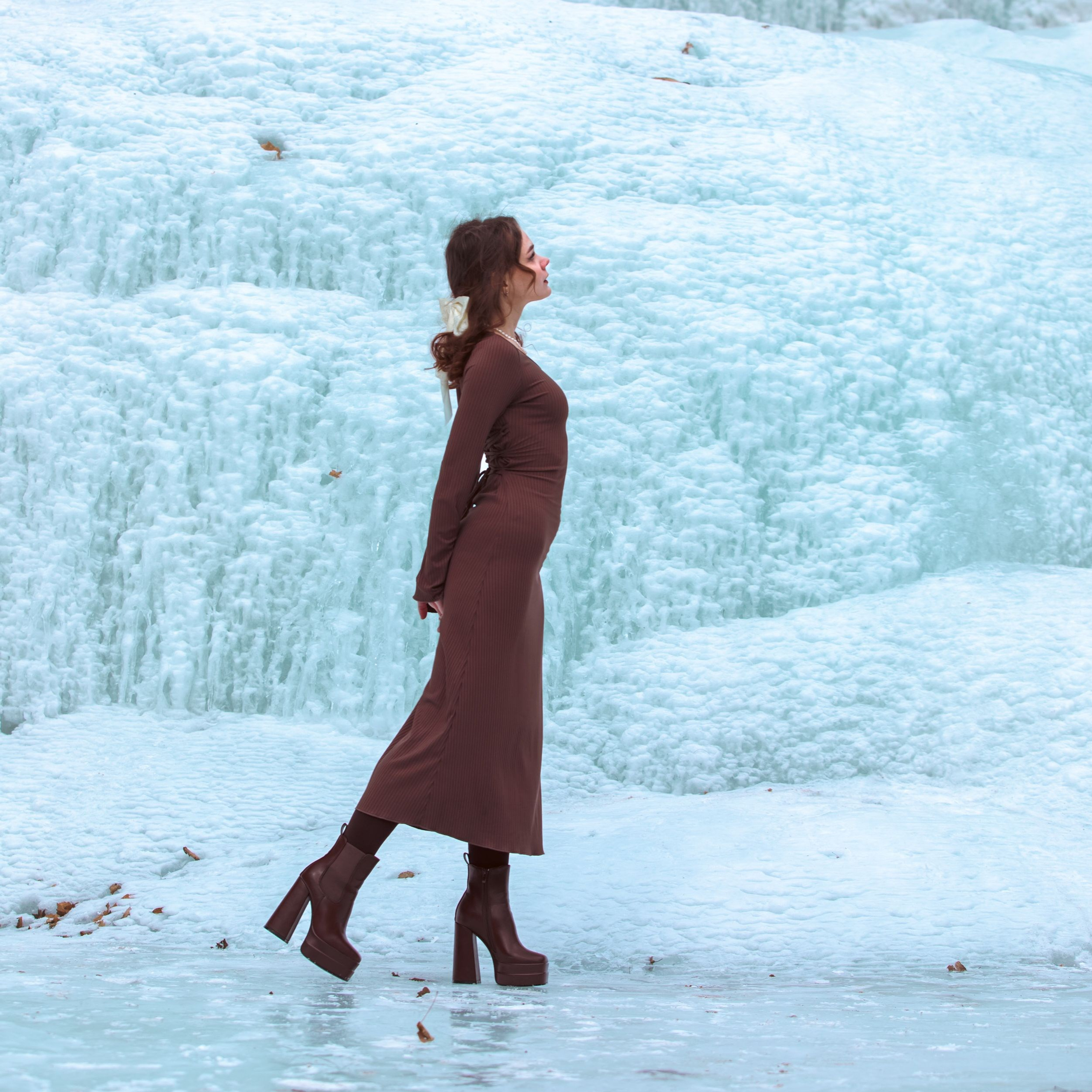 Замерзшие водопады 2024