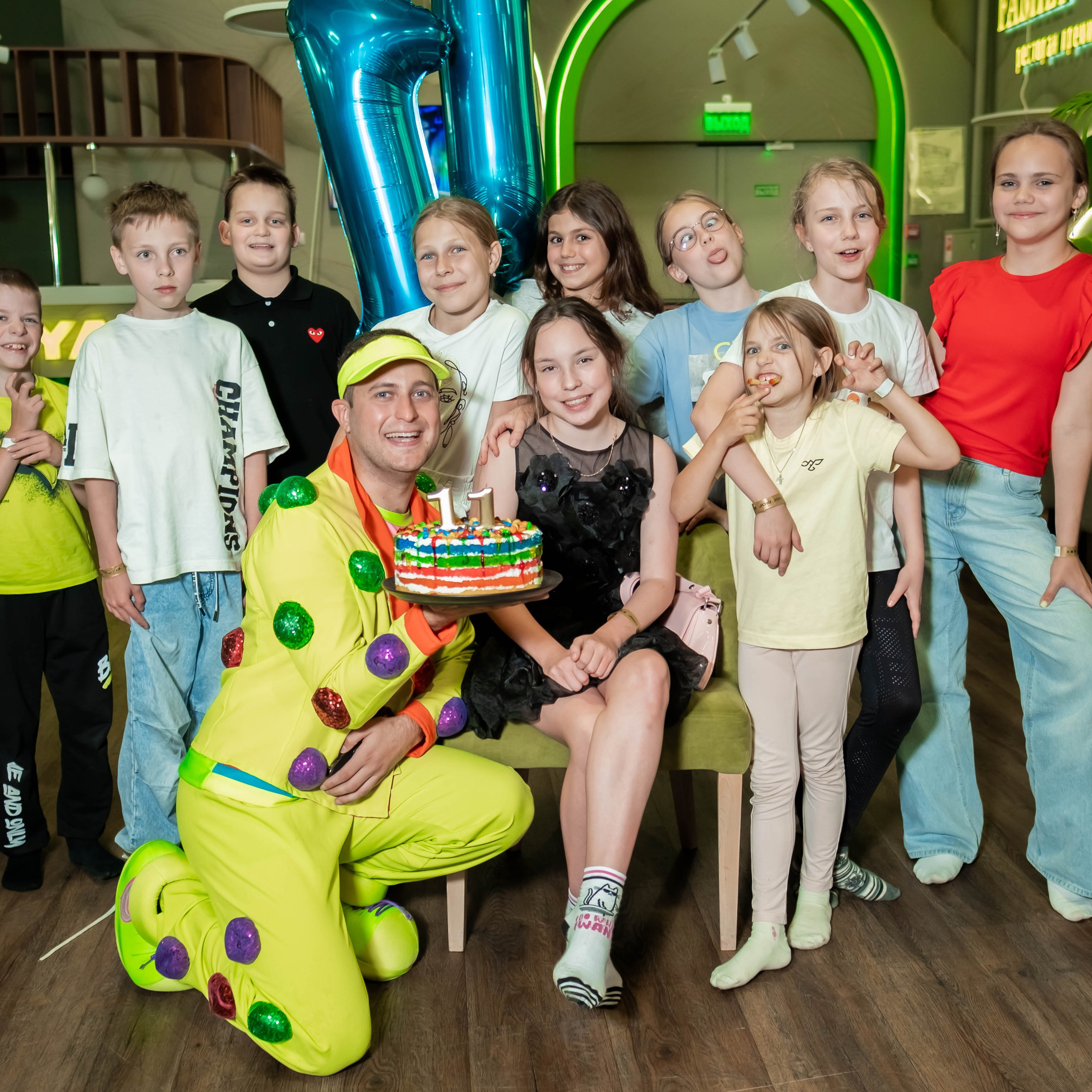 Репортаж дня рождения