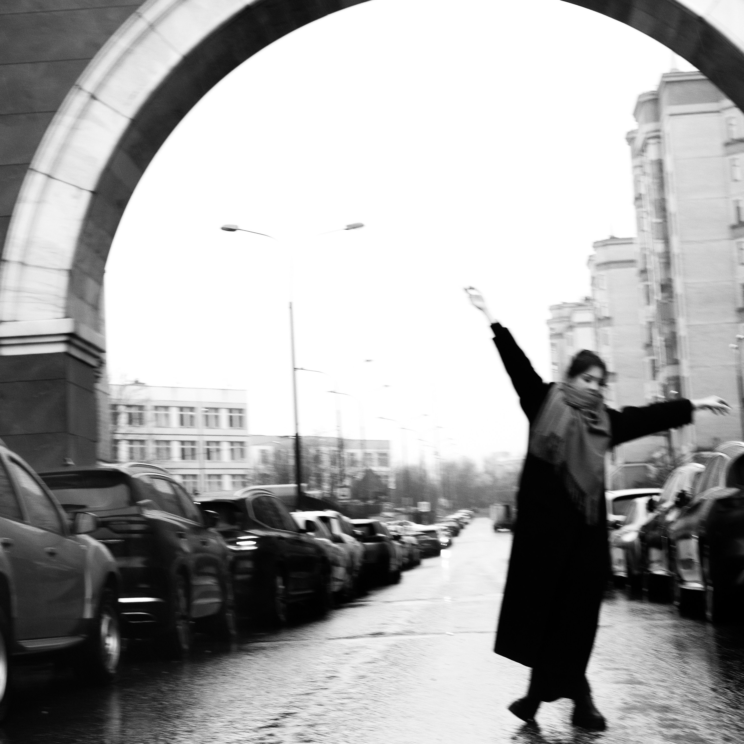 Алина. Фотопрогулка по&nbsp;пасмурной Москве