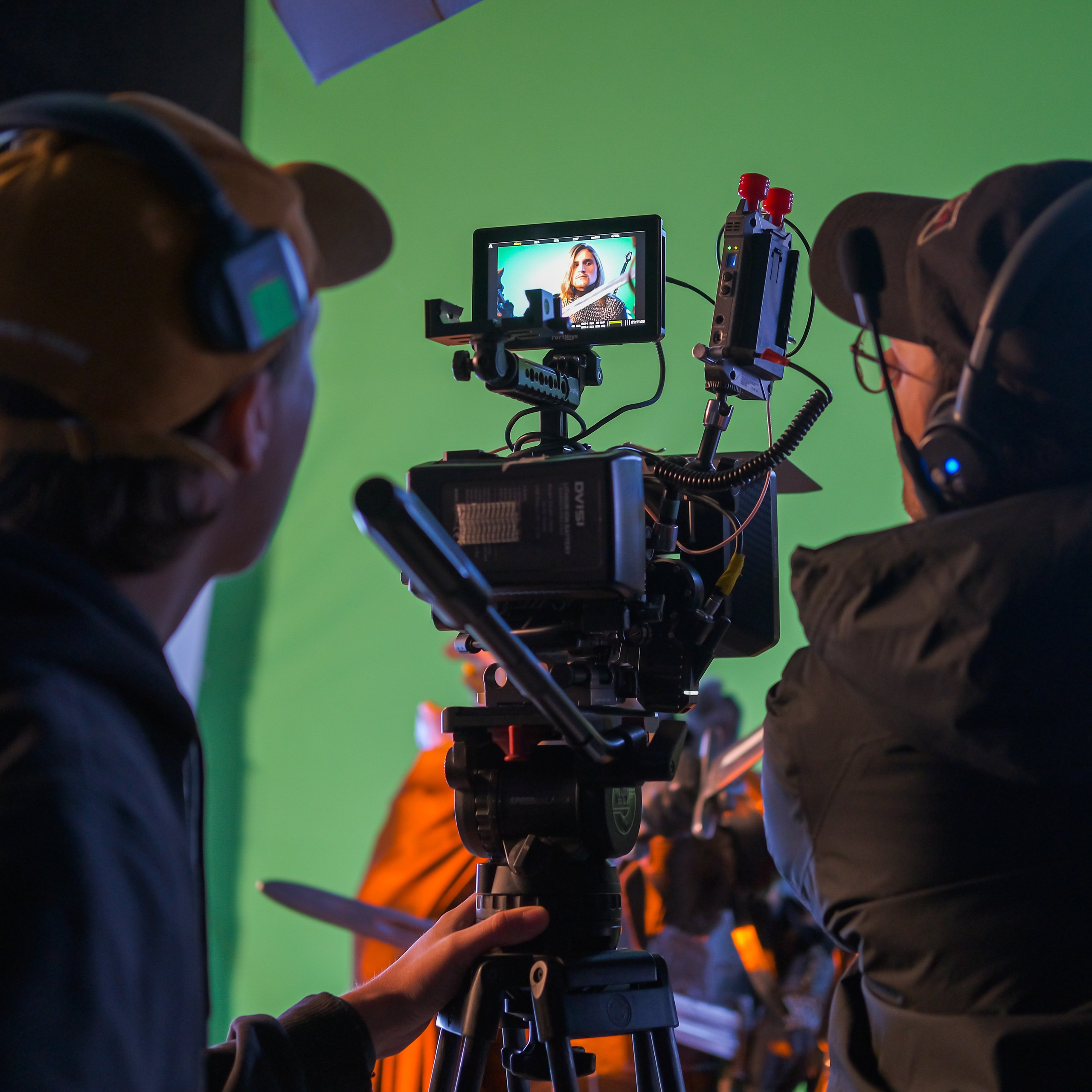 Съёмка рекламы мороженого