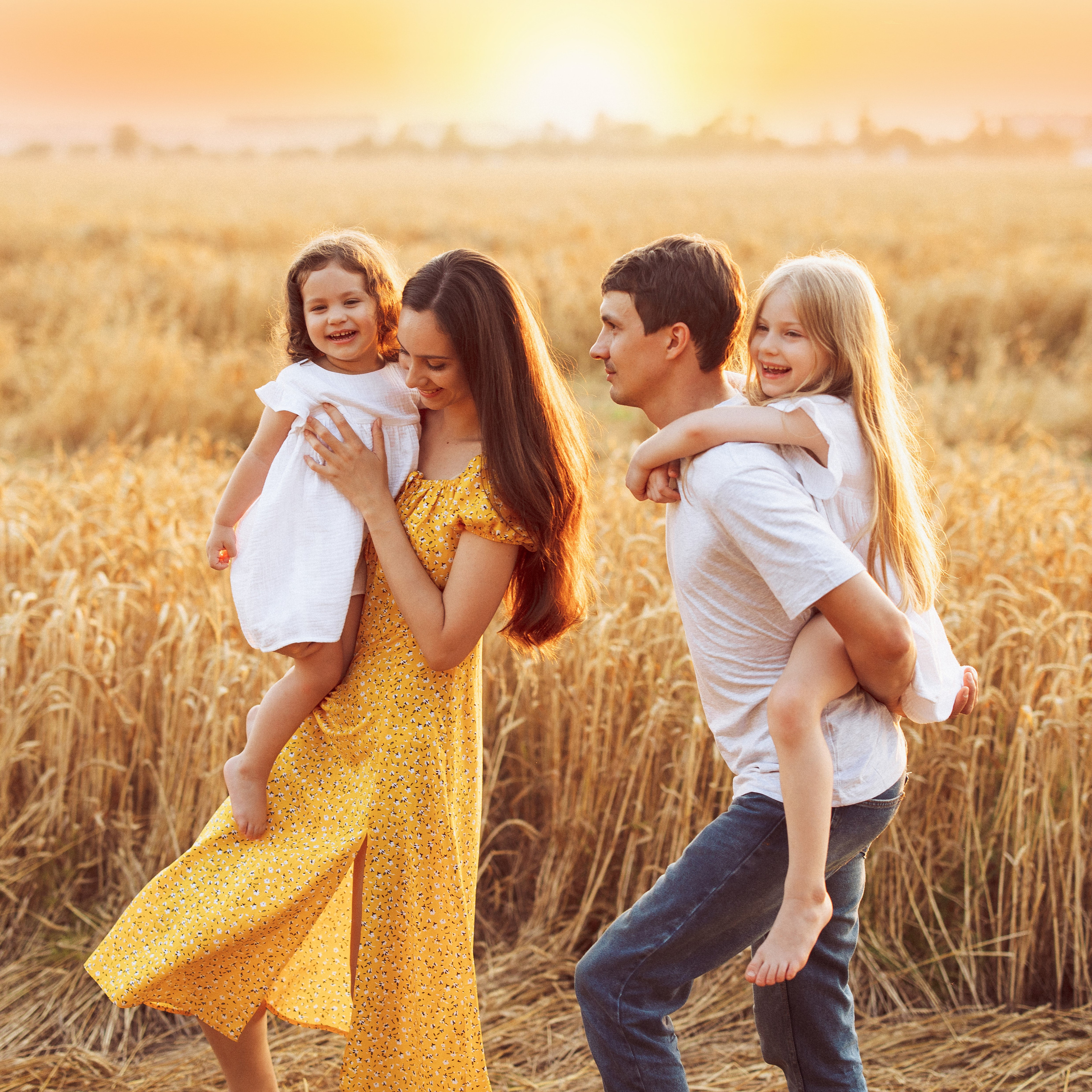 Пшеничное поле, семьи