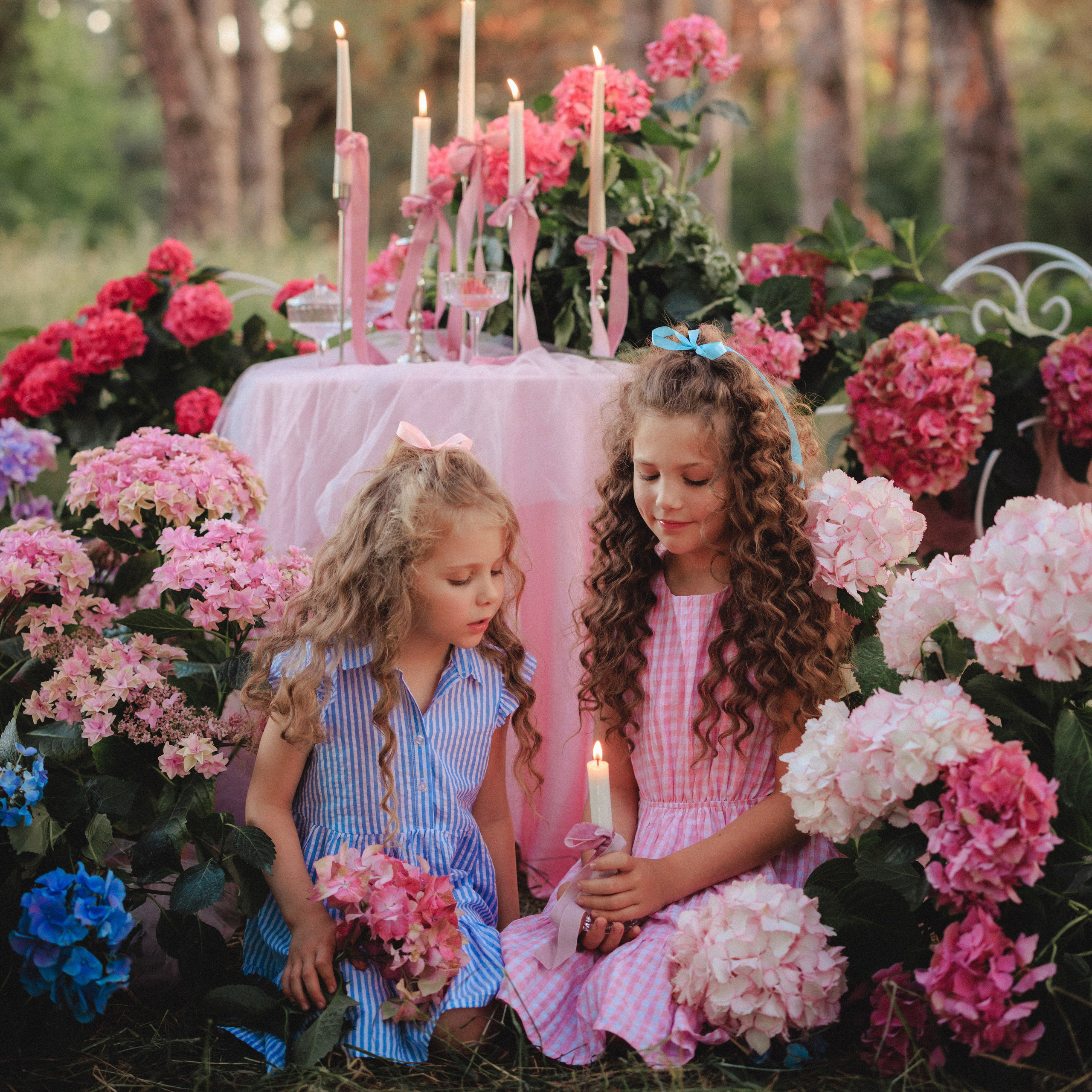 «Гортензия» в лесу