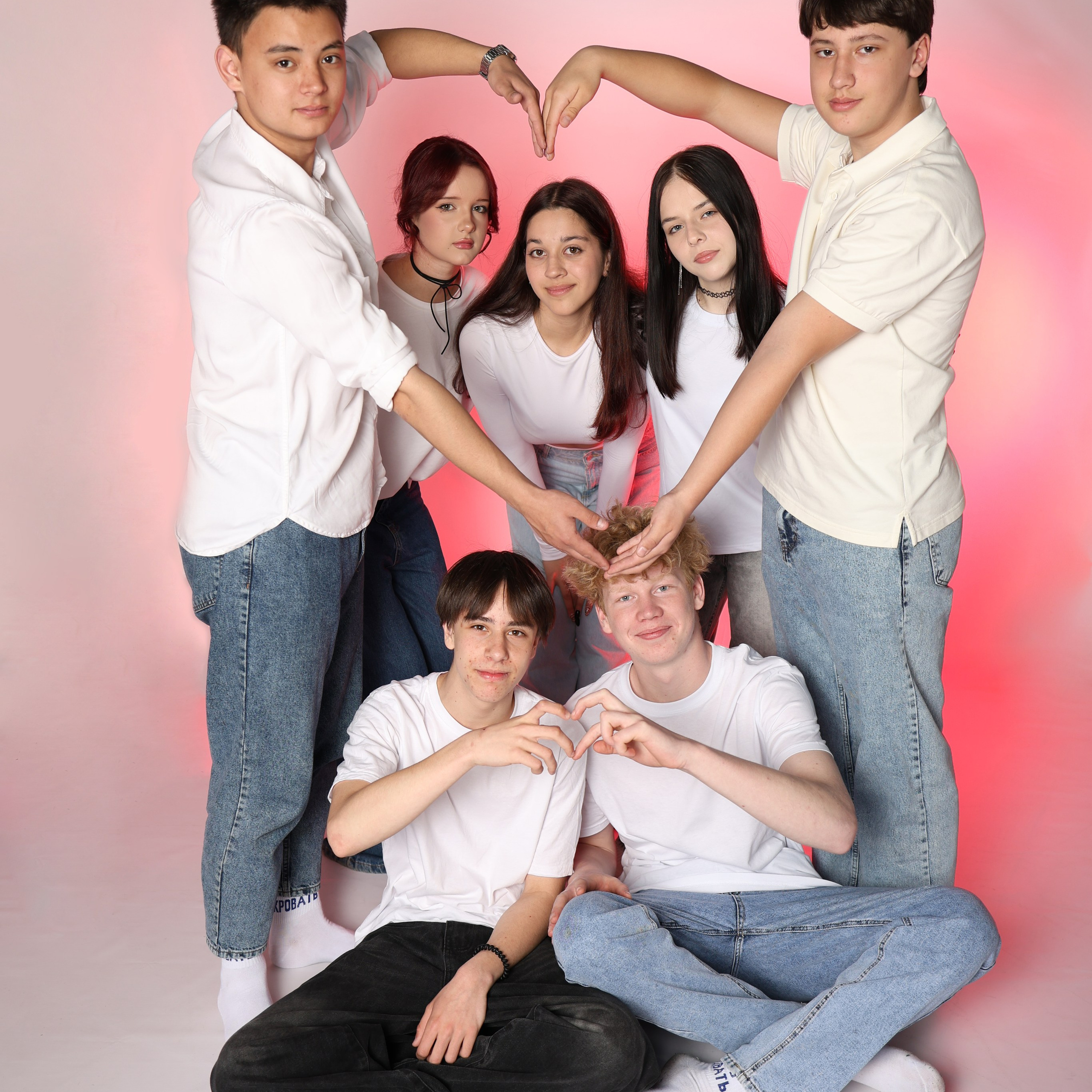 школьная фотосессия в студии