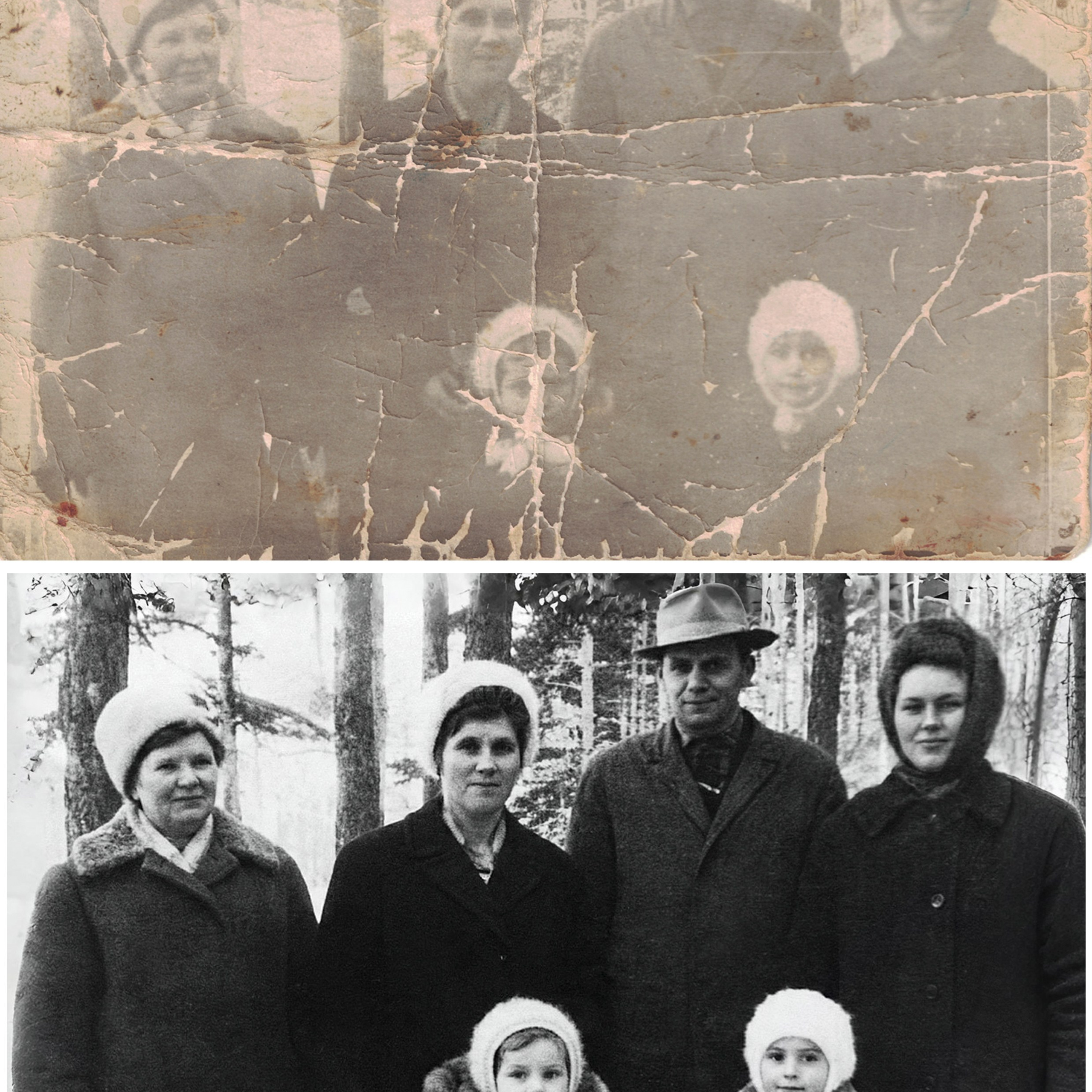 Реставрация старых фотографий