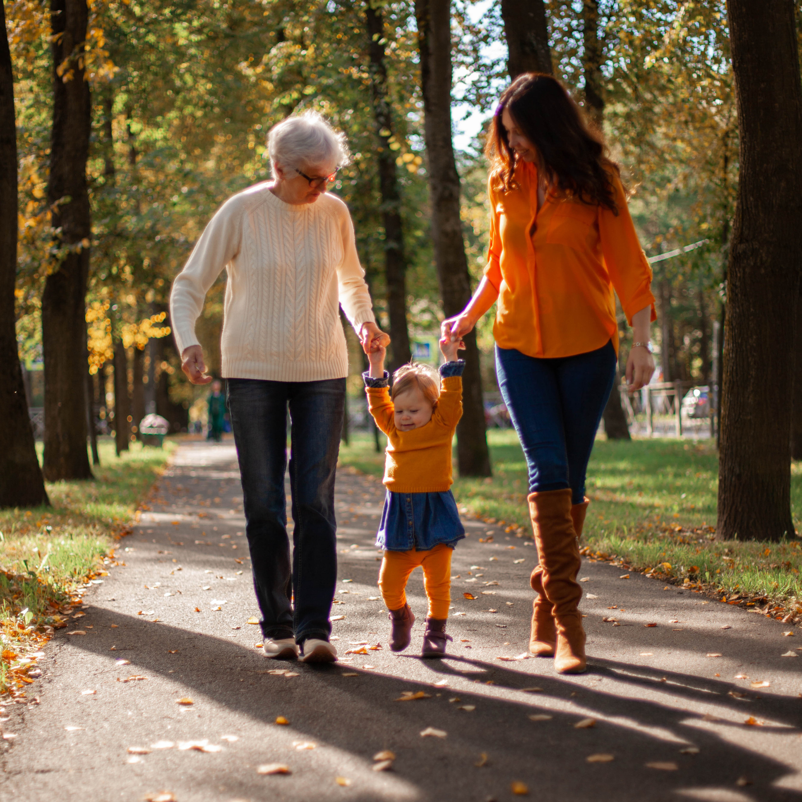 С бабушкой и мамой. Семейный фотограф СПб и ЛО Татьяна Прилепко