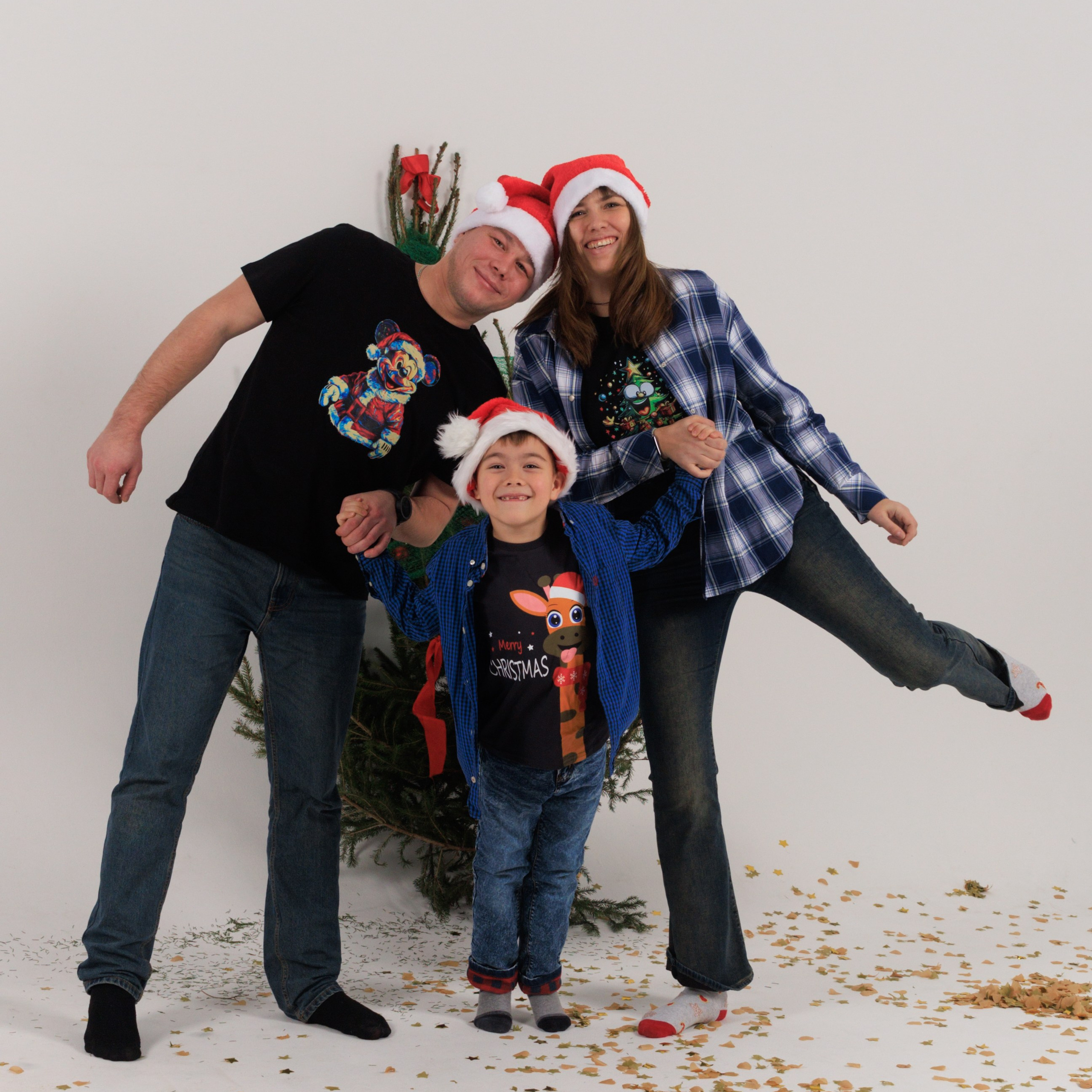 Новогодний движ. Семейный фотограф СПб и ЛО Татьяна Прилепко