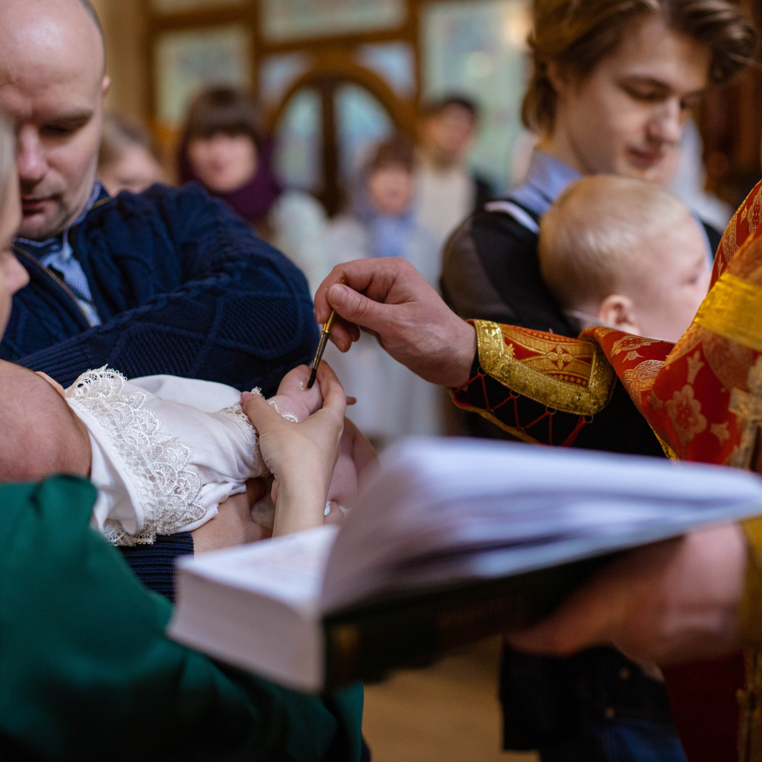 Крещение Владимира. Семейный фотограф СПб и ЛО Татьяна Прилепко