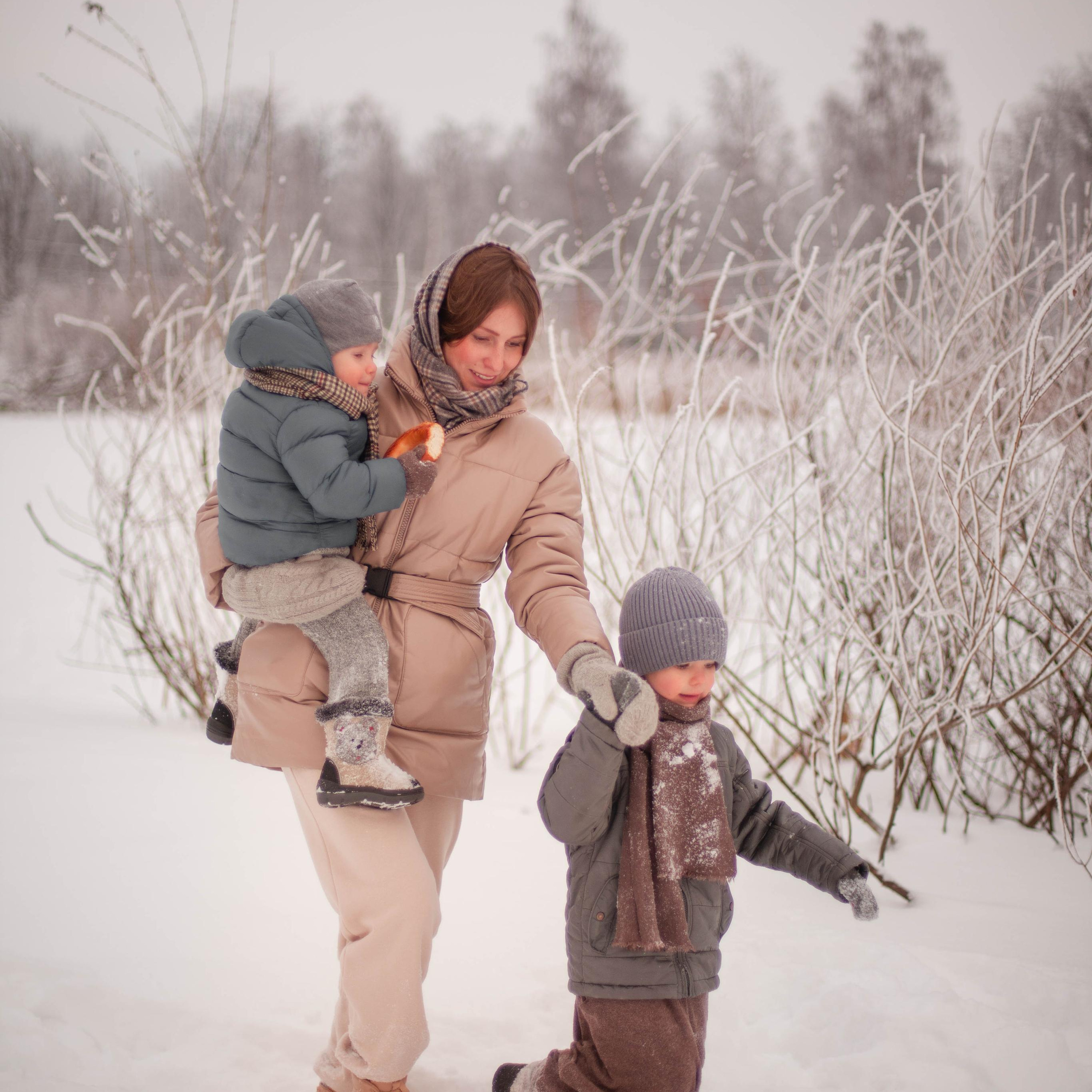 Зимние бублики. Семейный фотограф СПб и ЛО Татьяна Прилепко