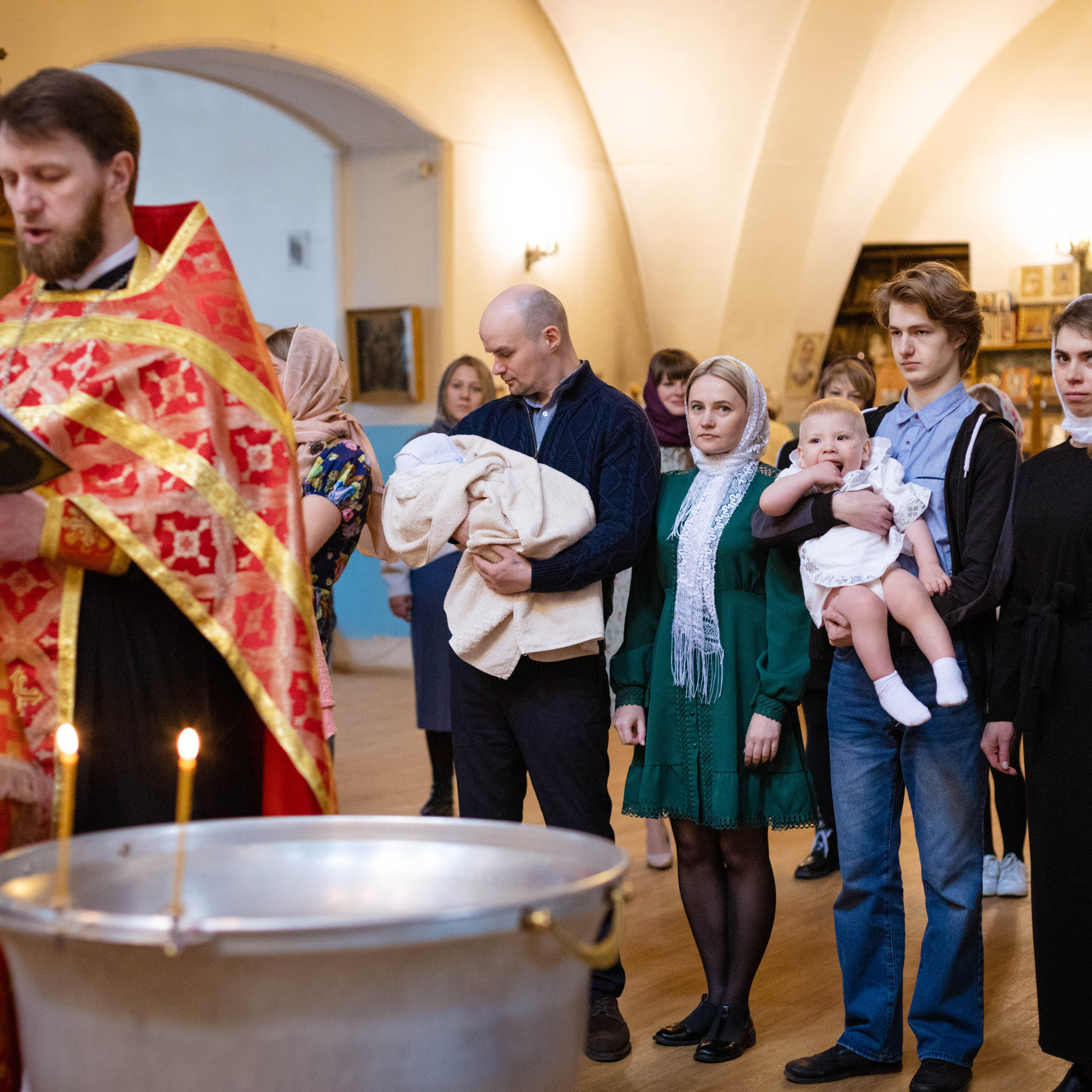 Крещение Владимира. Семейный фотограф СПб и ЛО Татьяна Прилепко