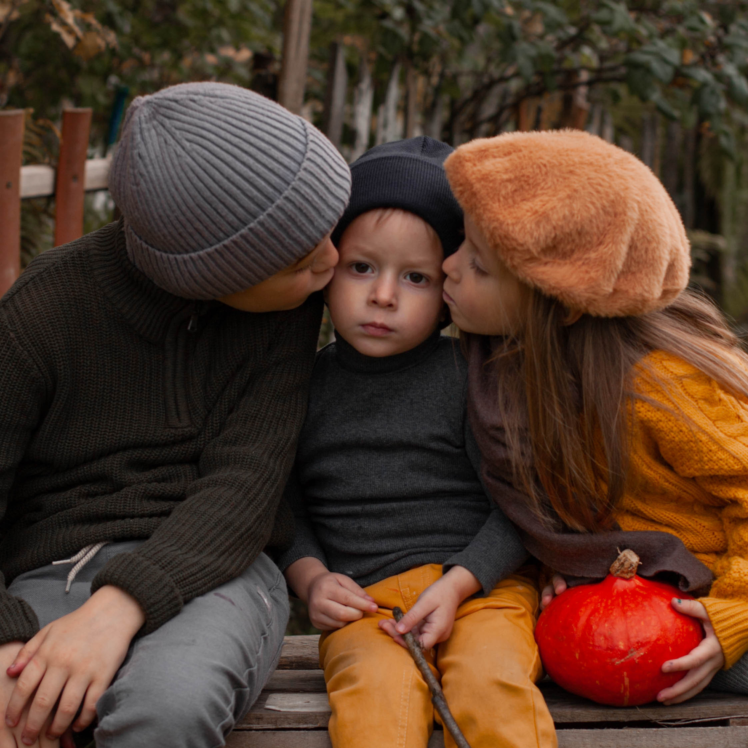 С тыквами. Семейный фотограф СПб и ЛО Татьяна Прилепко