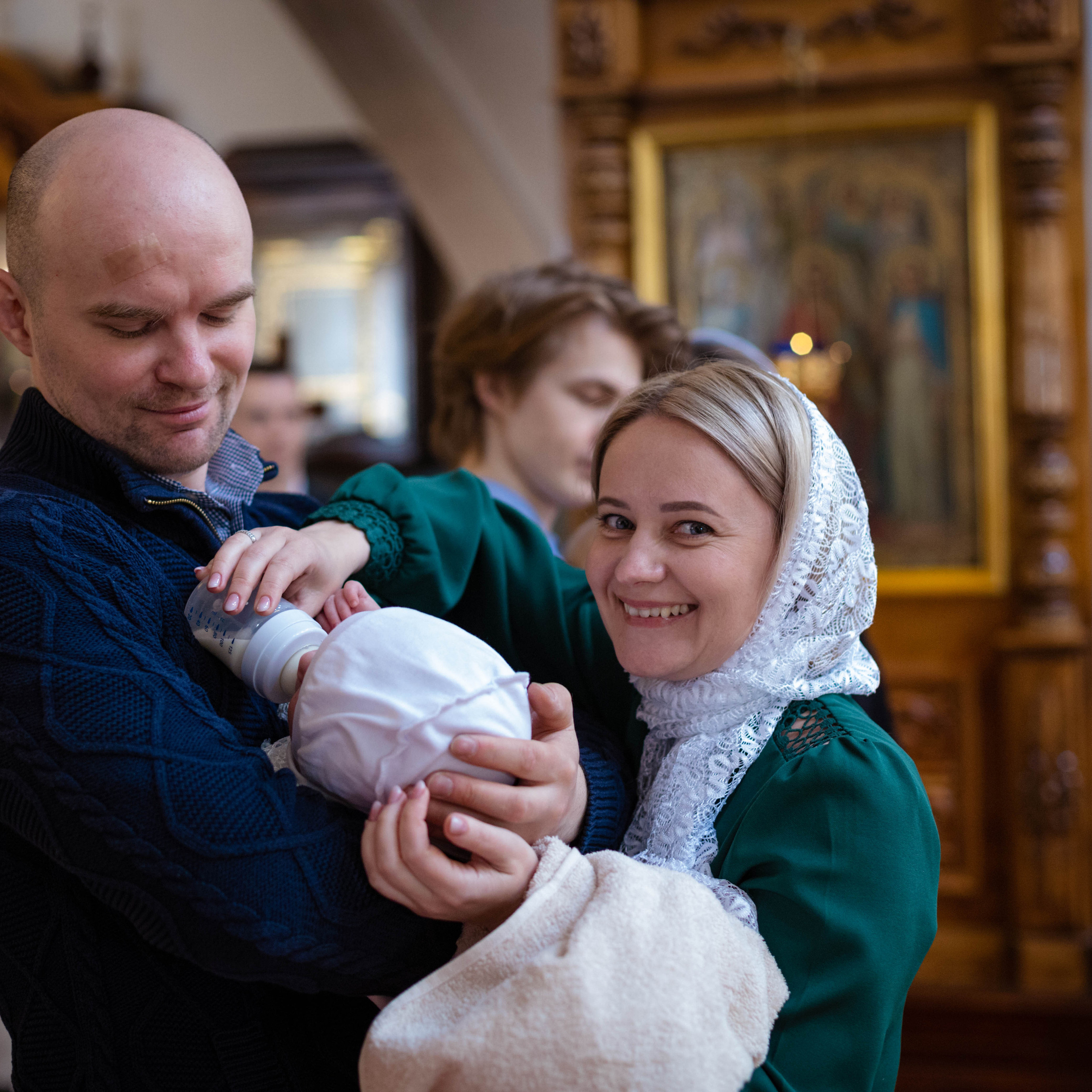 Крещение Владимира. Семейный фотограф СПб и ЛО Татьяна Прилепко