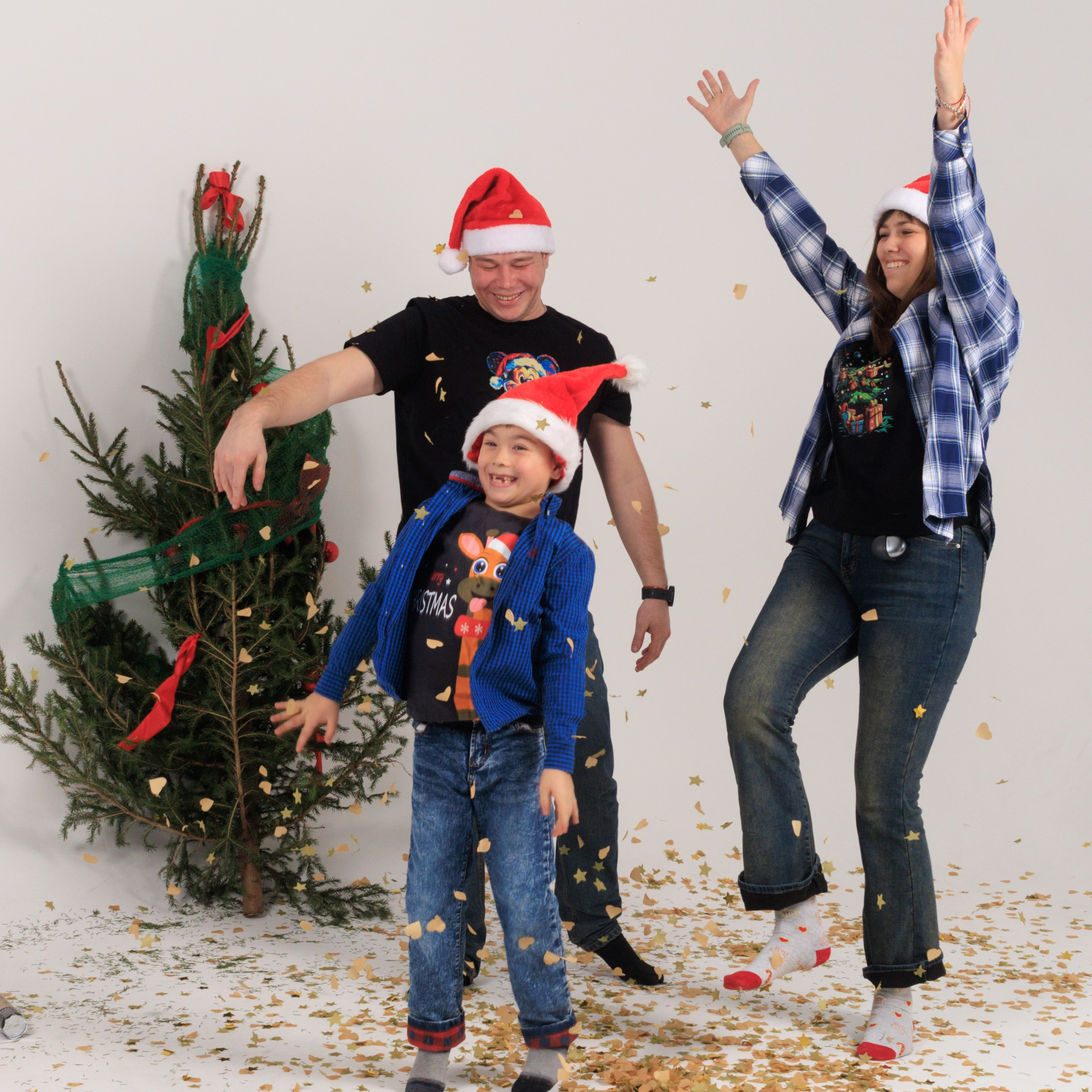 Новогодний движ. Семейный фотограф СПб и ЛО Татьяна Прилепко