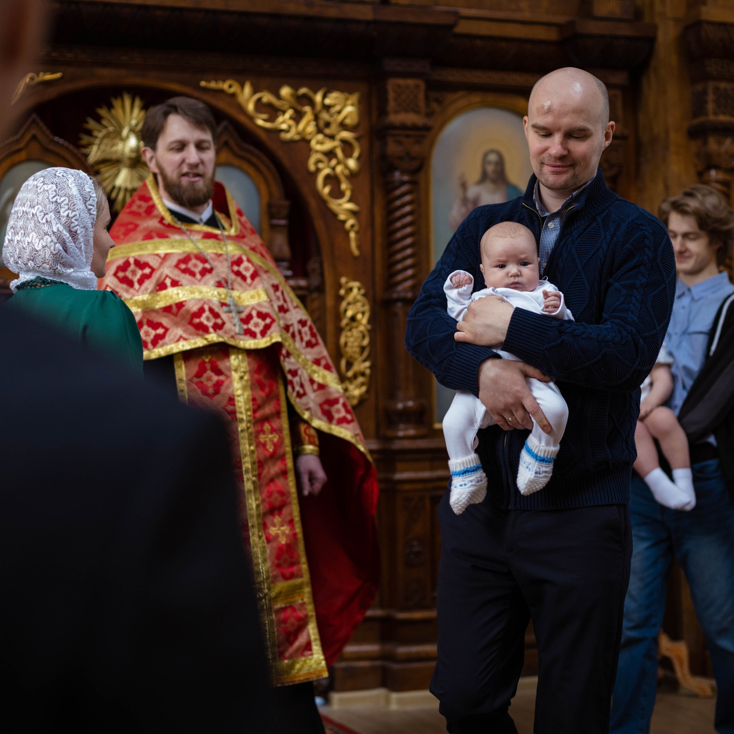 Крещение Владимира. Семейный фотограф СПб и ЛО Татьяна Прилепко