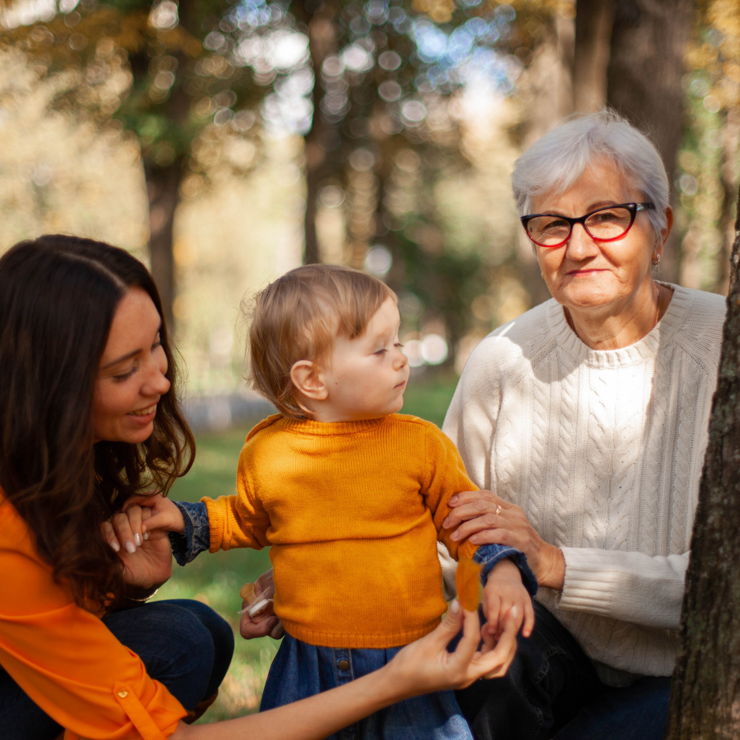 С бабушкой и мамой. Семейный фотограф СПб и ЛО Татьяна Прилепко