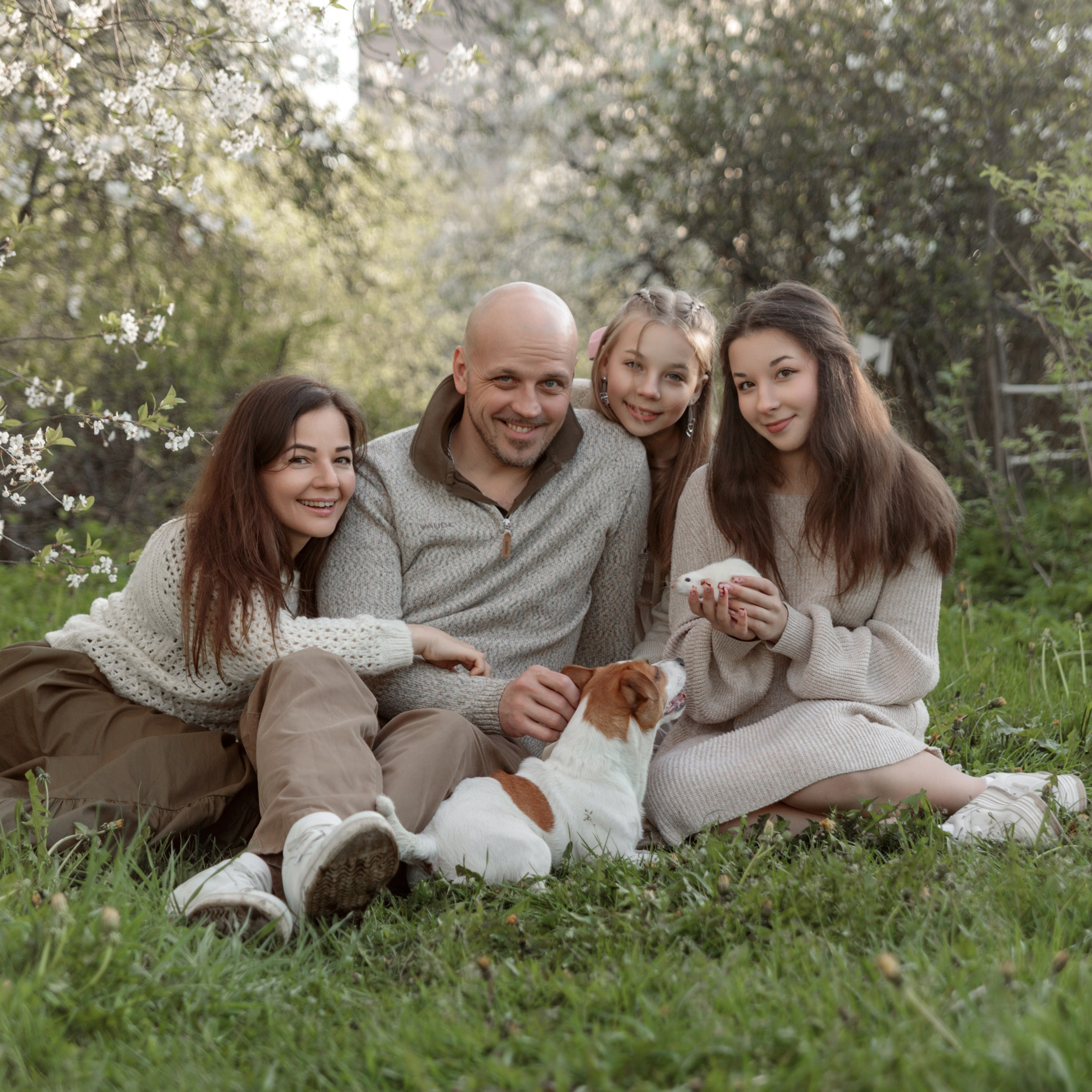 Семья Снежаны. Семейный фотограф СПб и ЛО Татьяна Прилепко