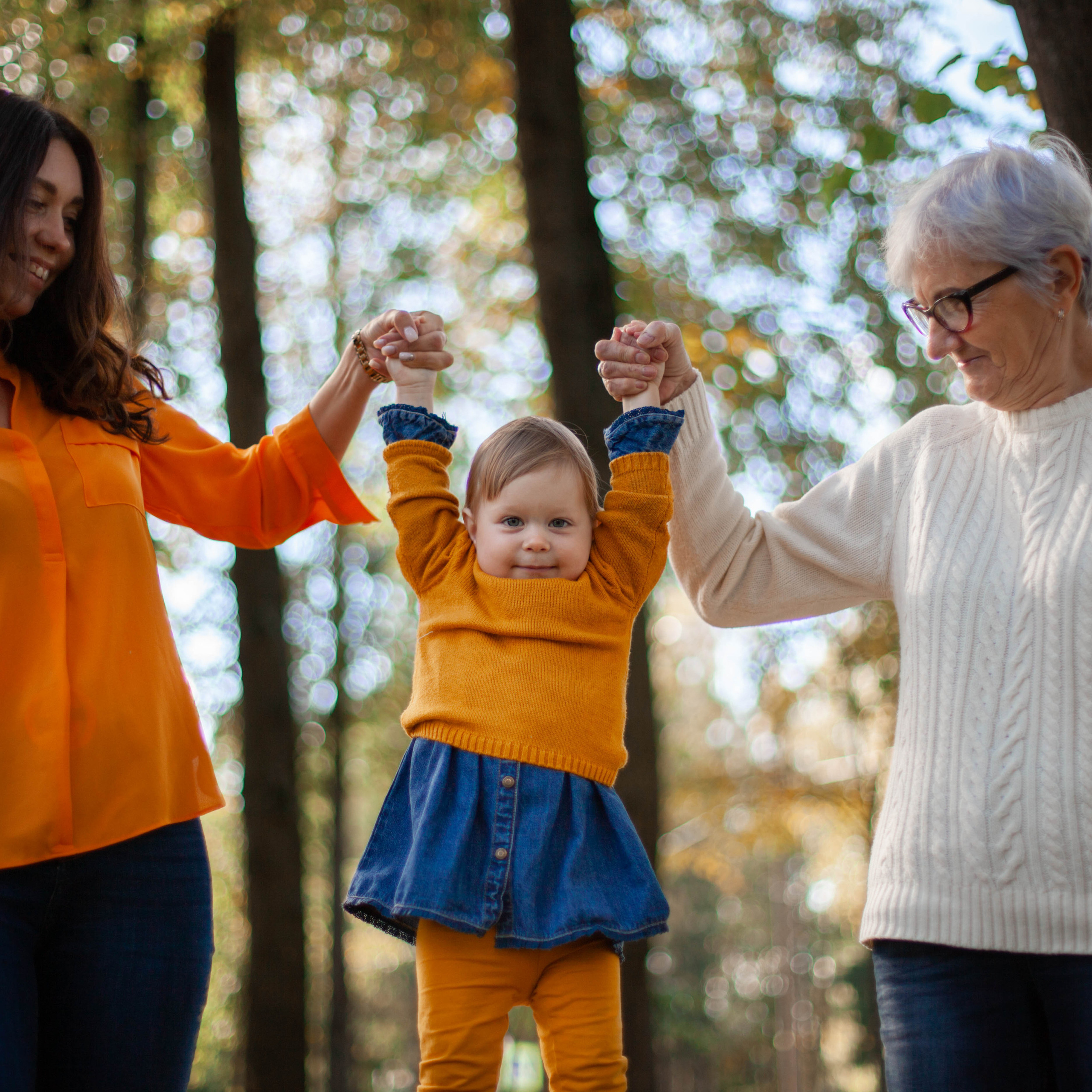 С бабушкой и мамой. Семейный фотограф СПб и ЛО Татьяна Прилепко