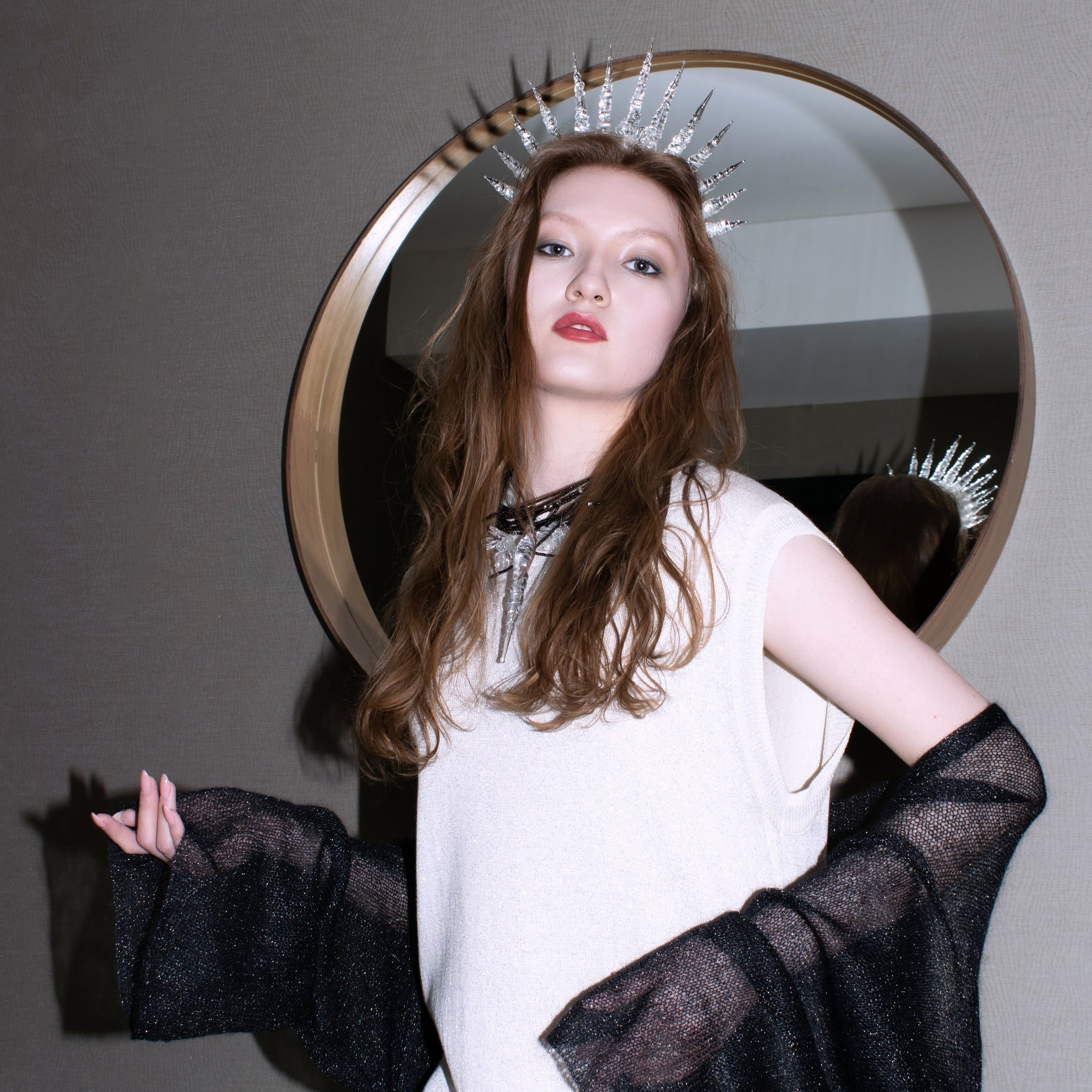 Fashion models backstage для KAMERGER magazine