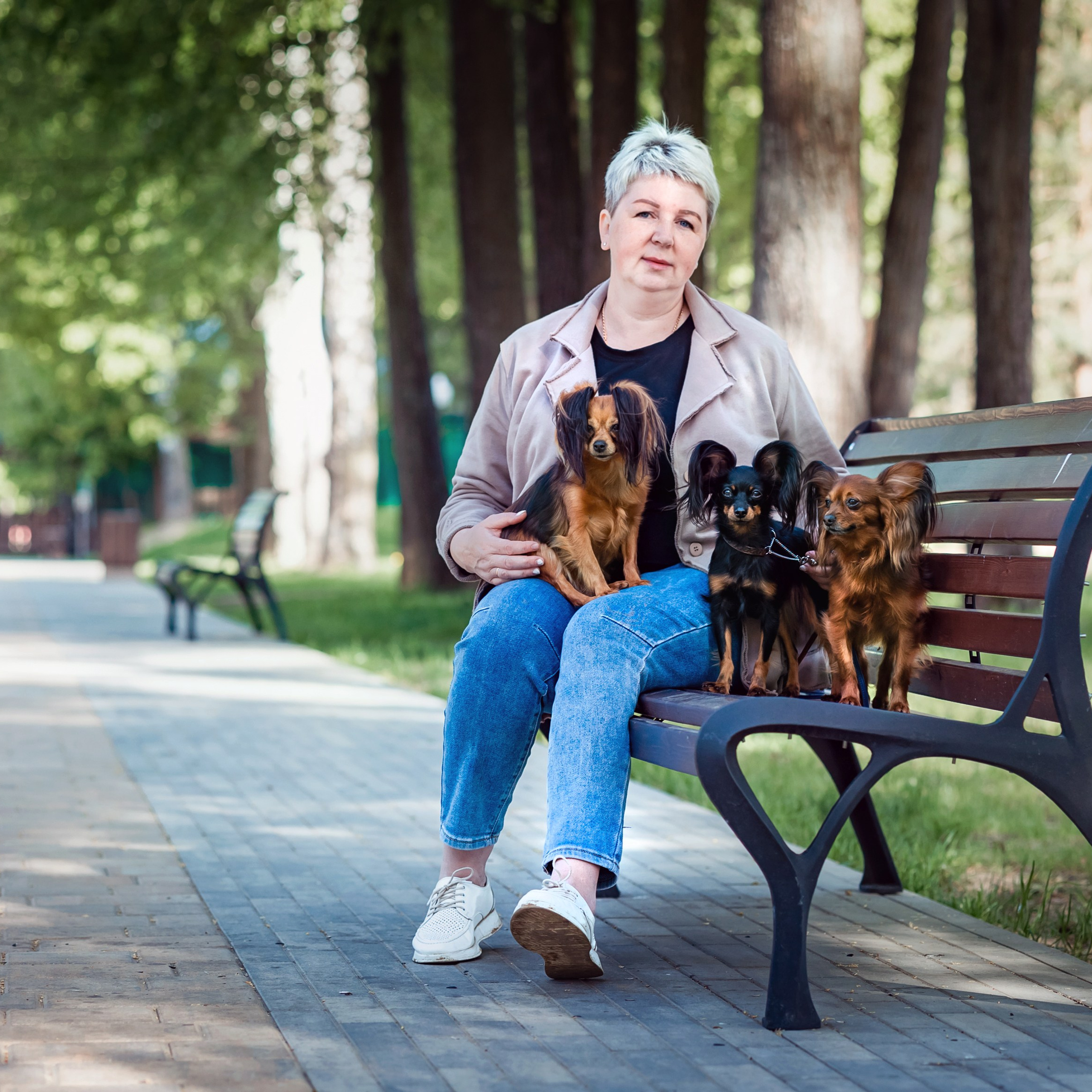 Лена и тойчики