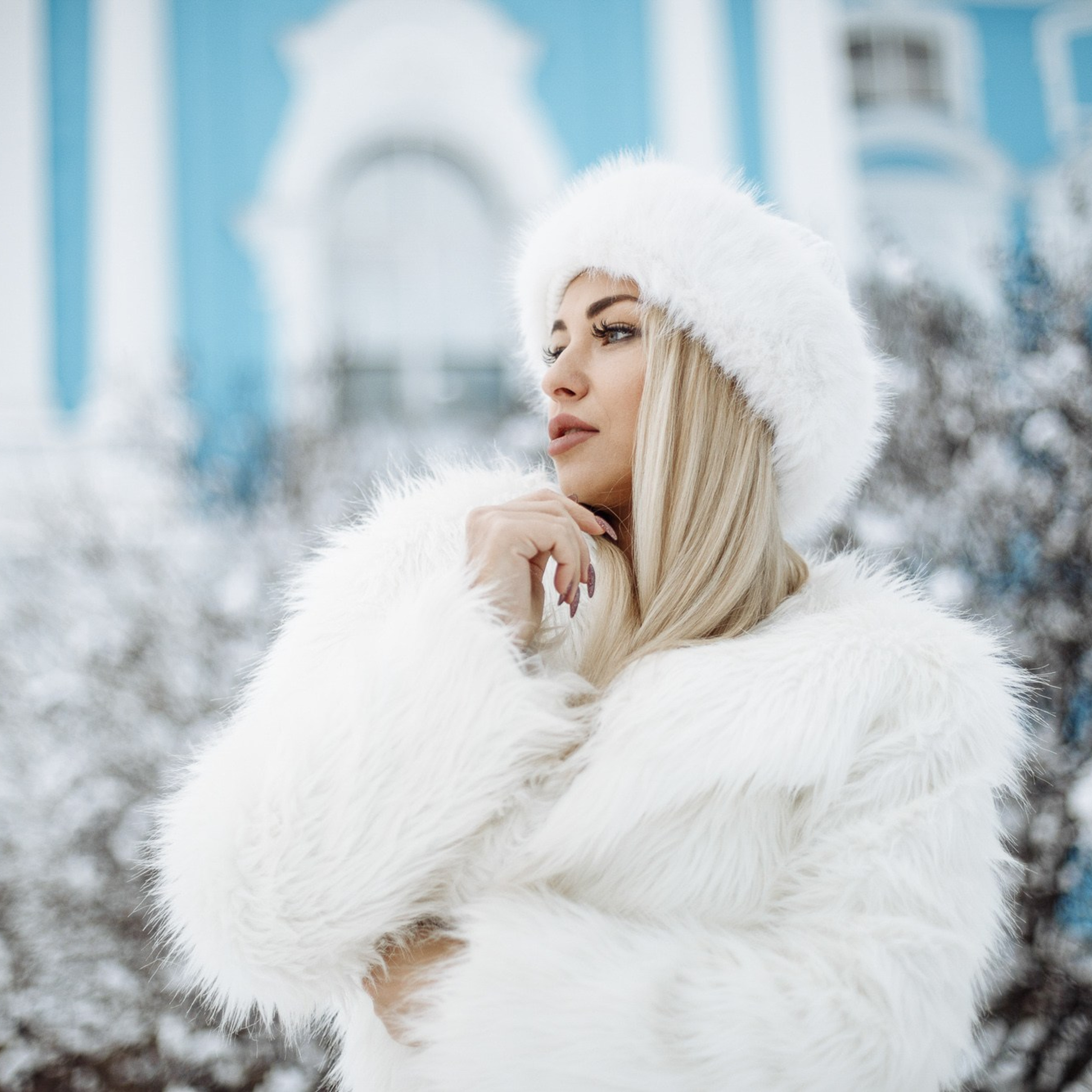 Анастасия и зимний Питер