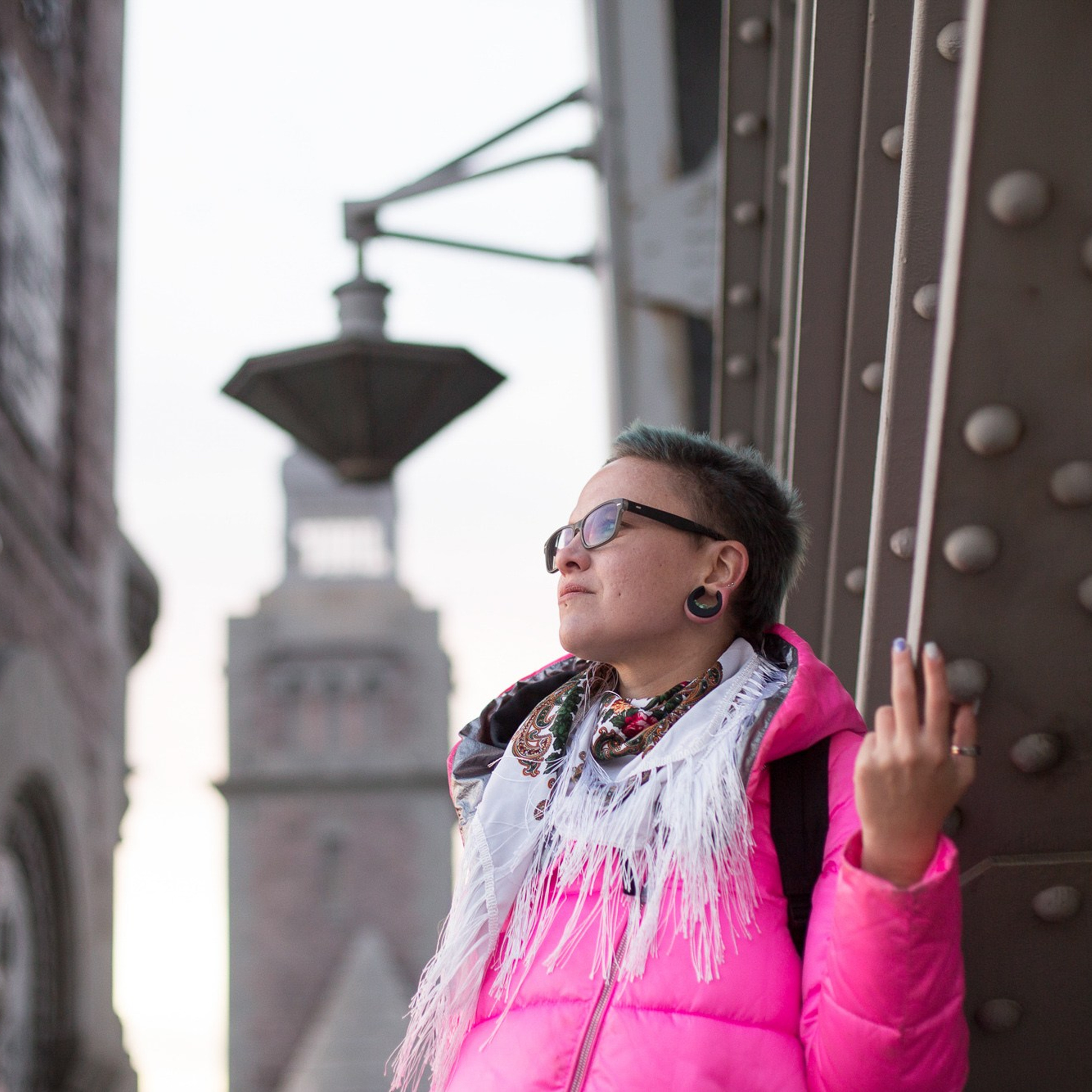 Анна из Уфы, прогулка по Питеру