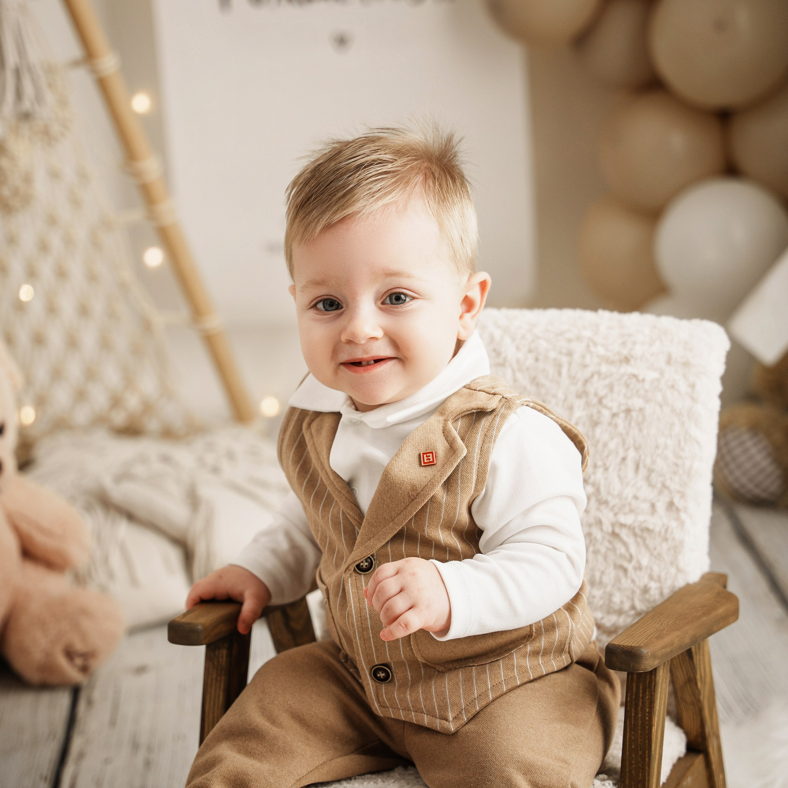 Фотосессия первый годик. Фотограф новорожденных Василиса Панькова