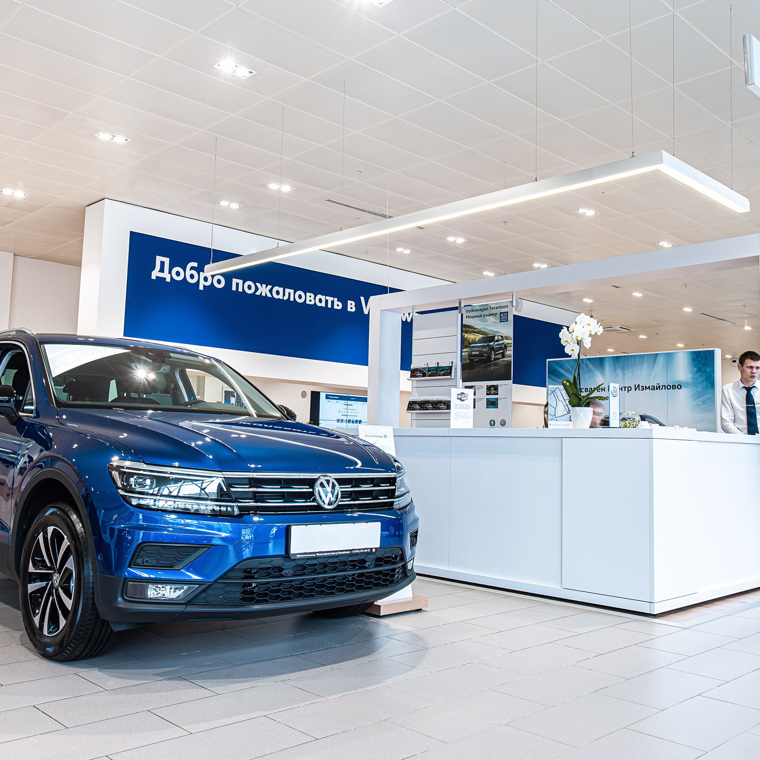 Салон VolksWagen. Видеограф Добромыслов