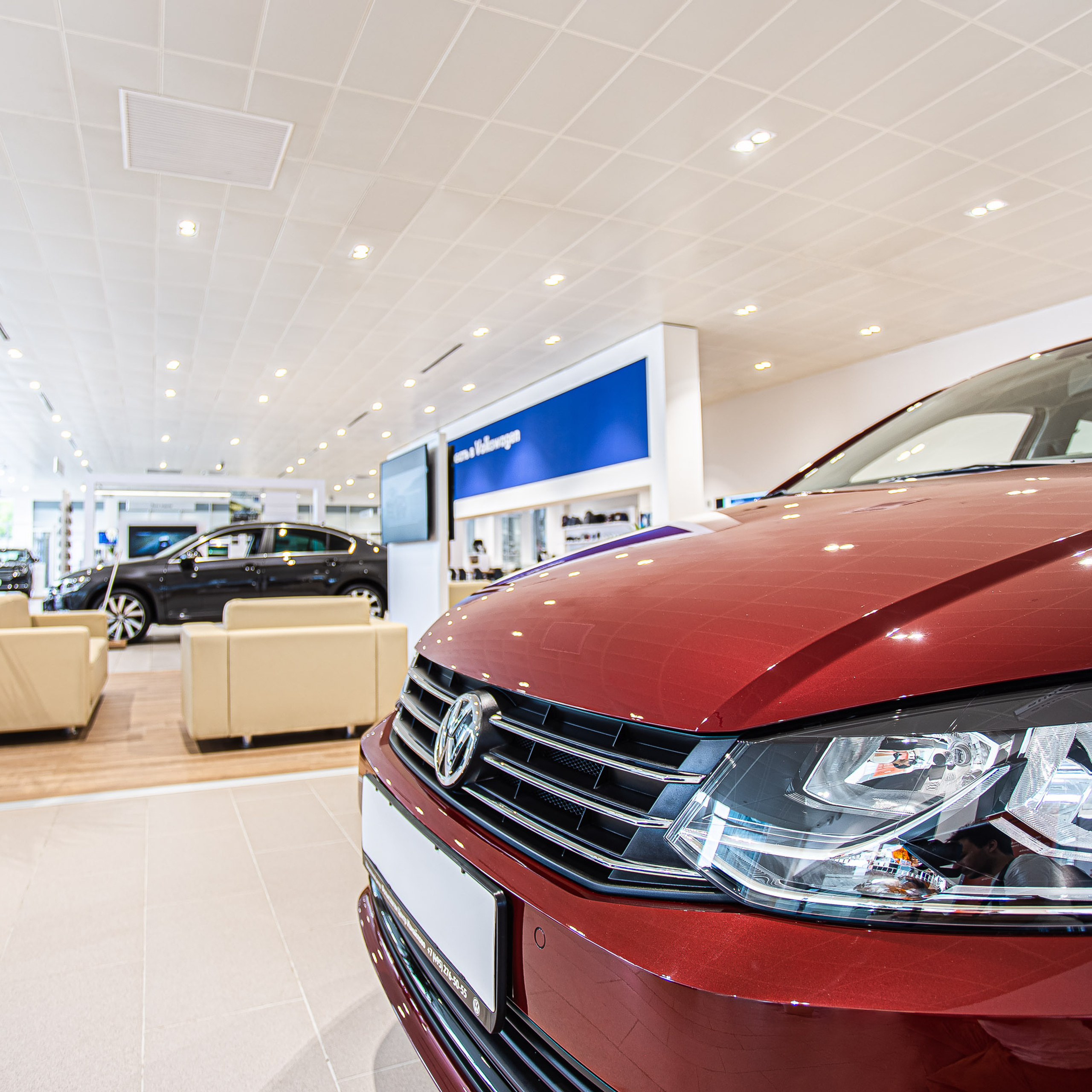 Салон VolksWagen. Видеограф Добромыслов