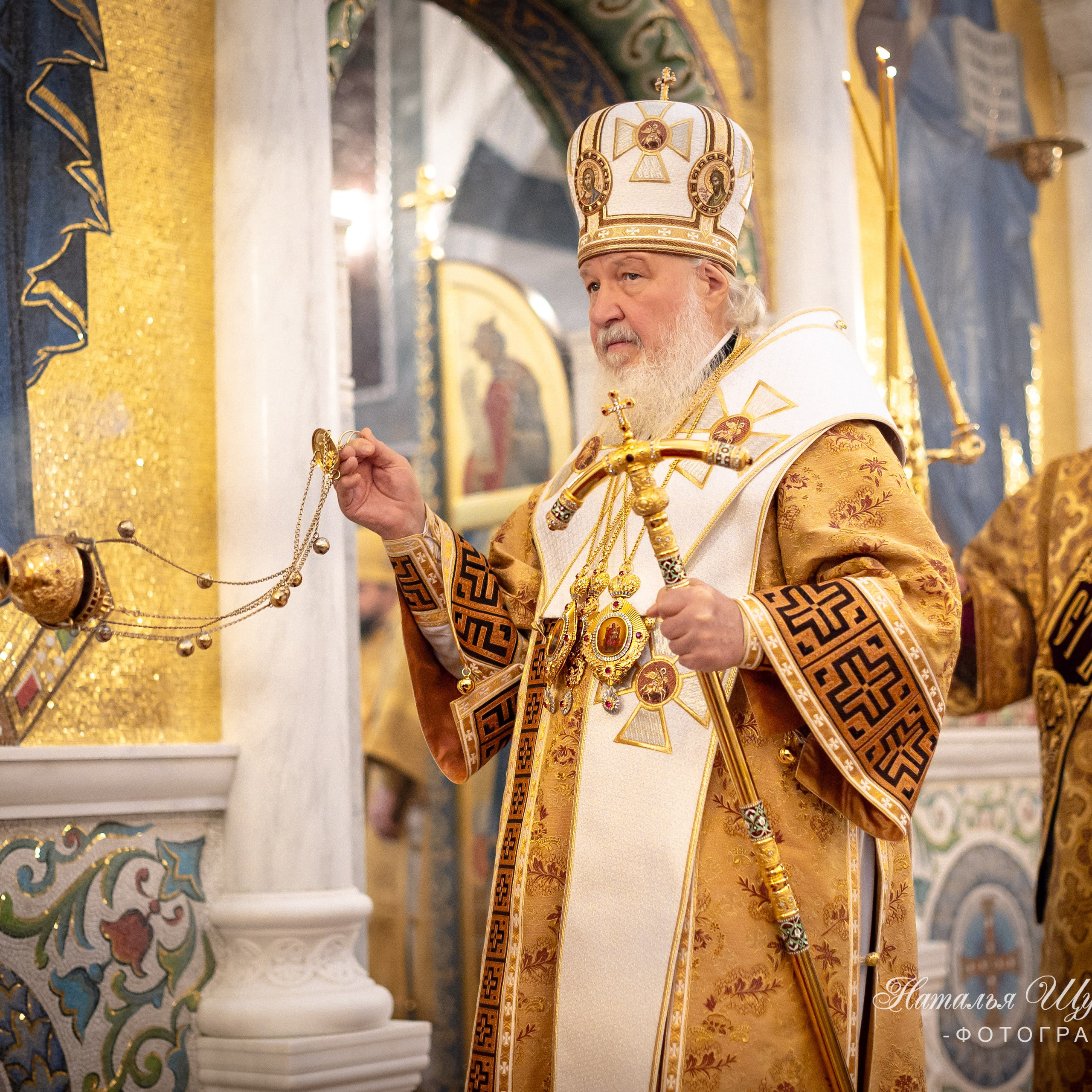 Освящение Георгиевского Храма Южного военного округа.