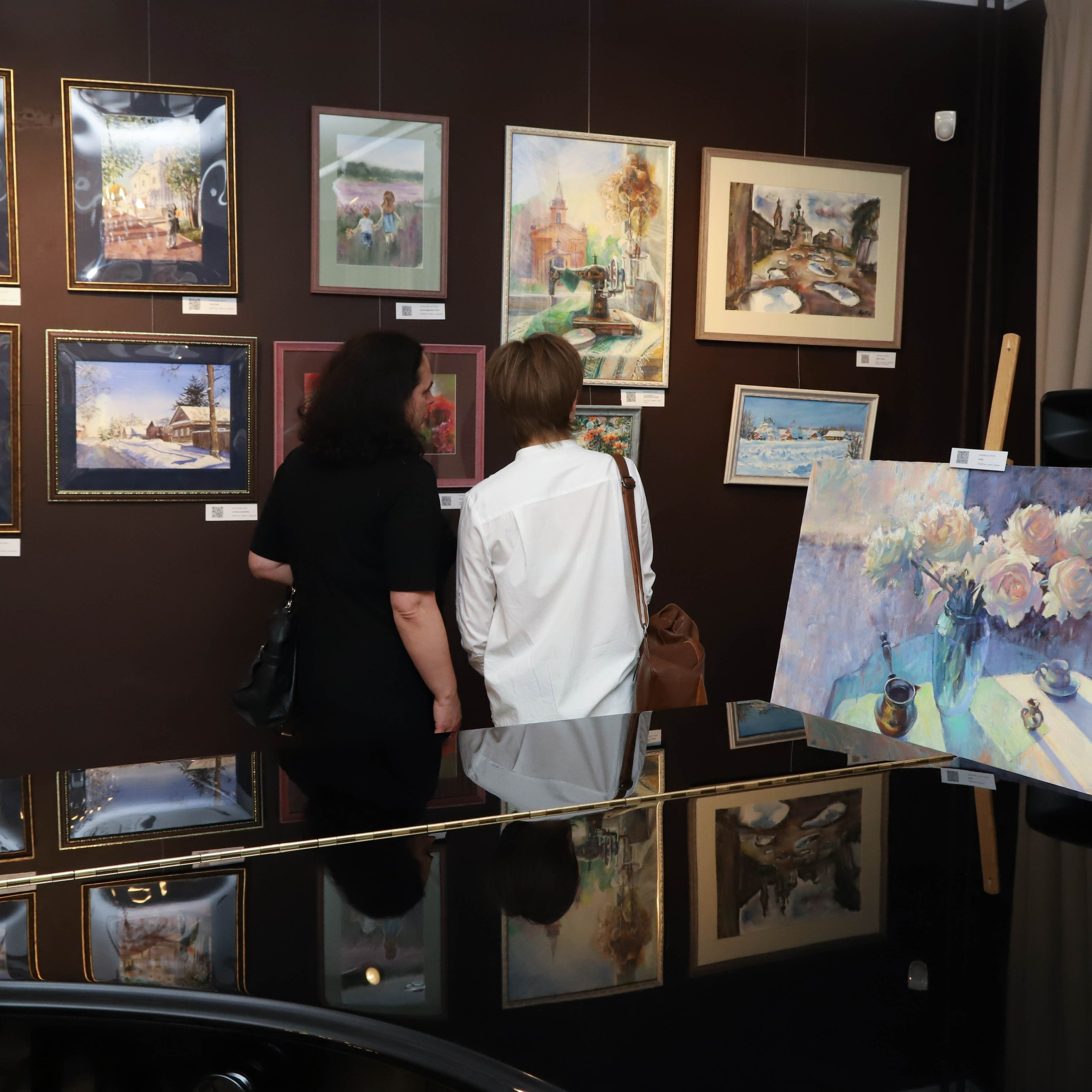 ИЗ МОЕГО ОКНА. Художественные выставки. Яркие открытия