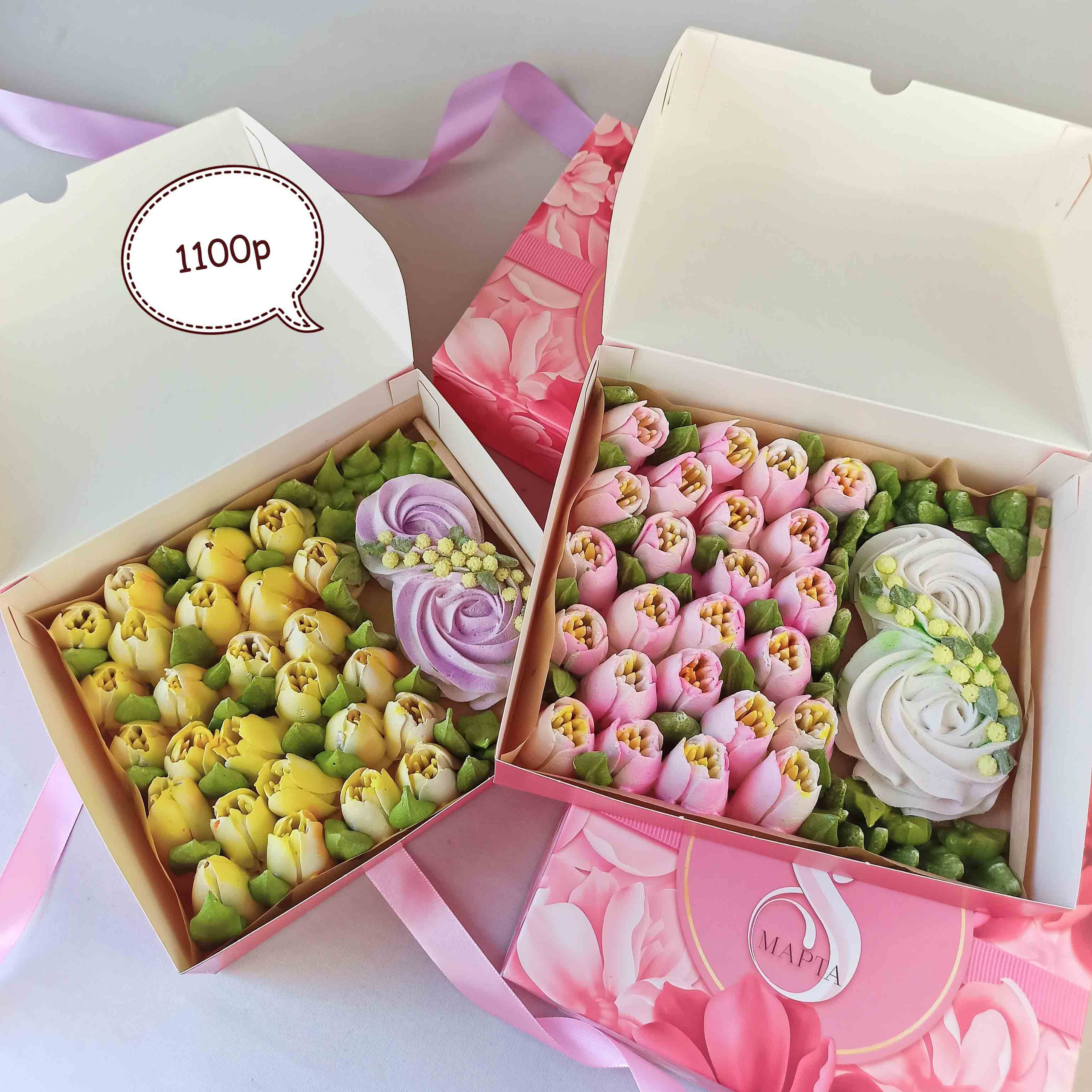 Зефир к 8 марта. Торты на заказ в Волгограде