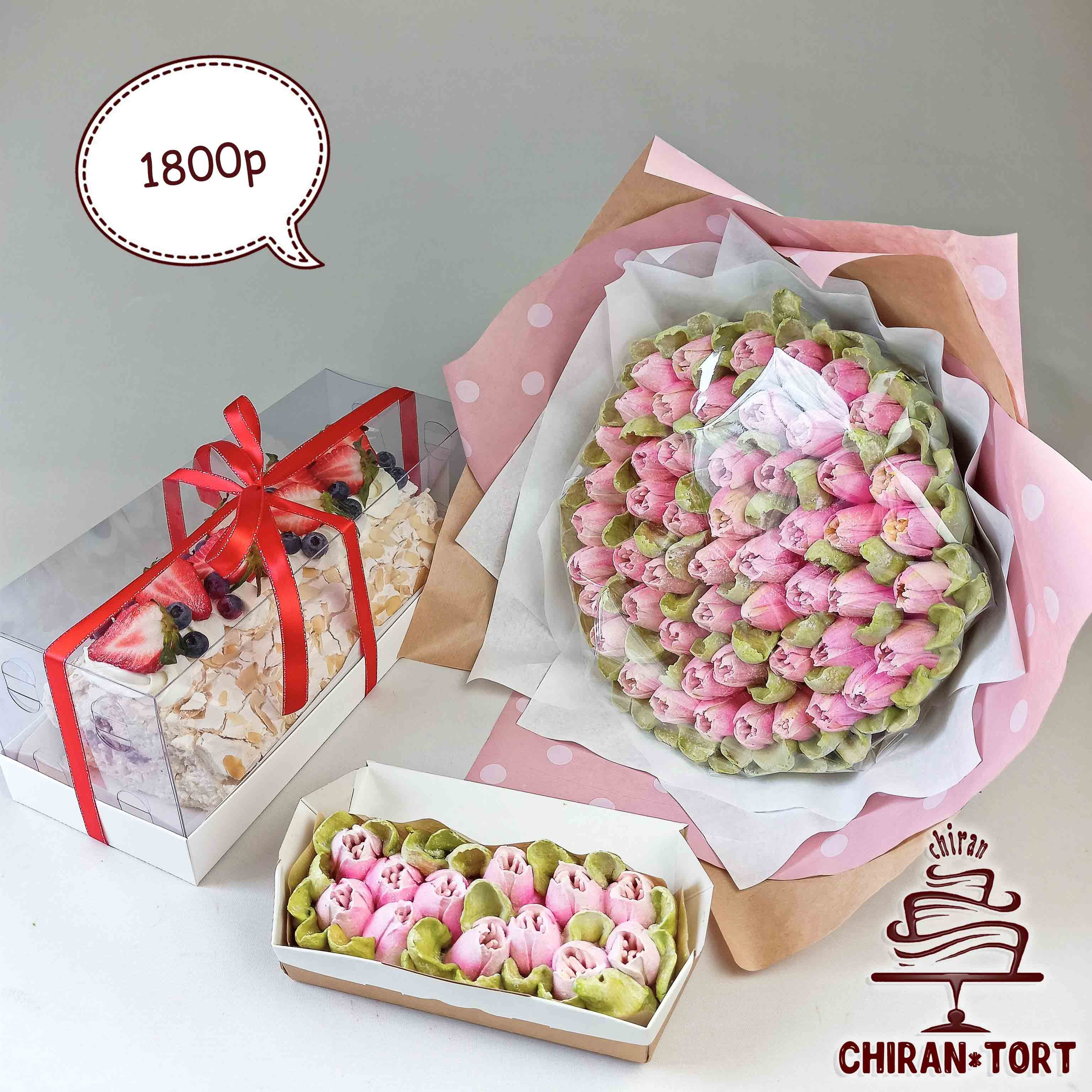 Зефир к 8 марта. Торты на заказ в Волгограде