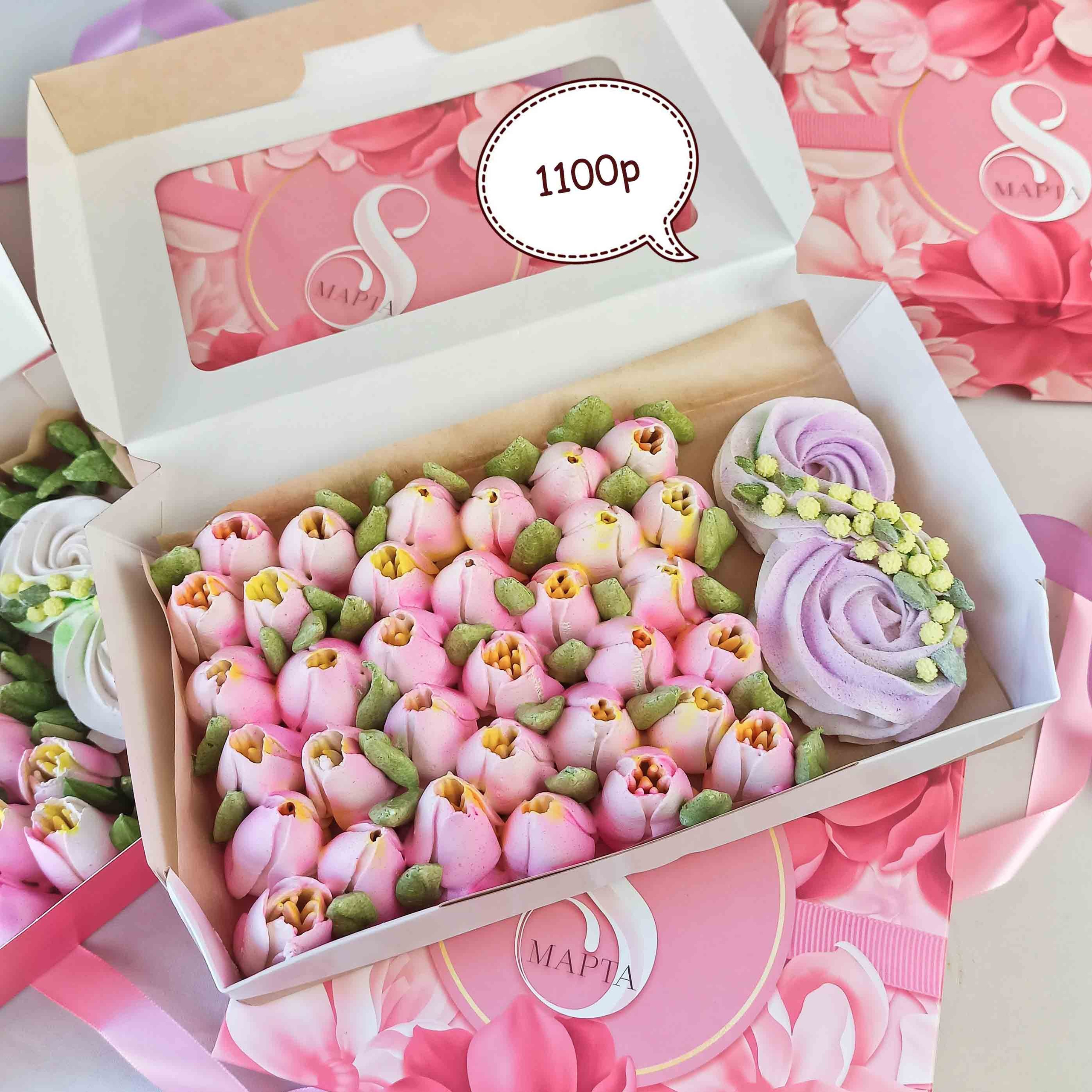 Зефир к 8 марта. Торты на заказ в Волгограде