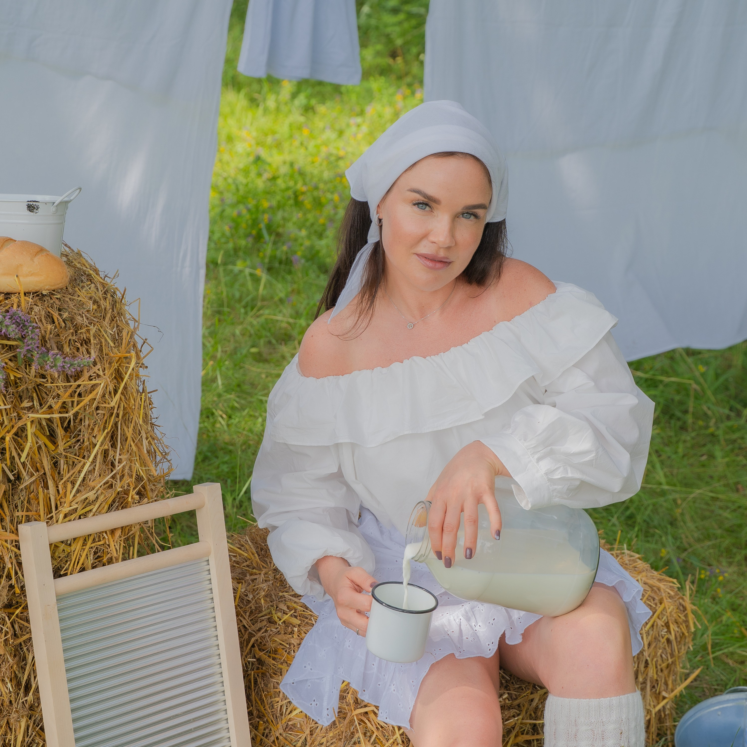 Фотосессия на&nbsp;природе «прачка»