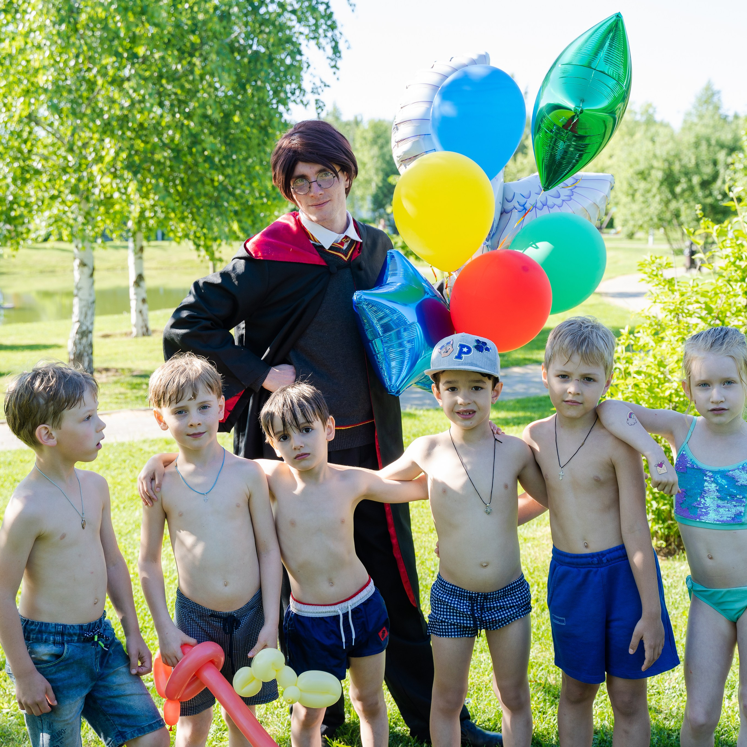 Летний день рождения на природе