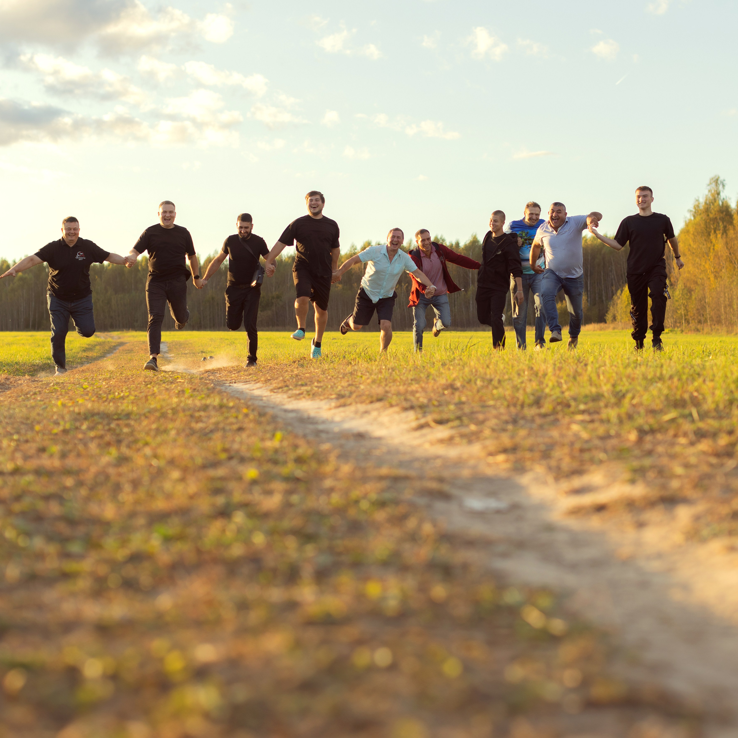 Юбилей в поле