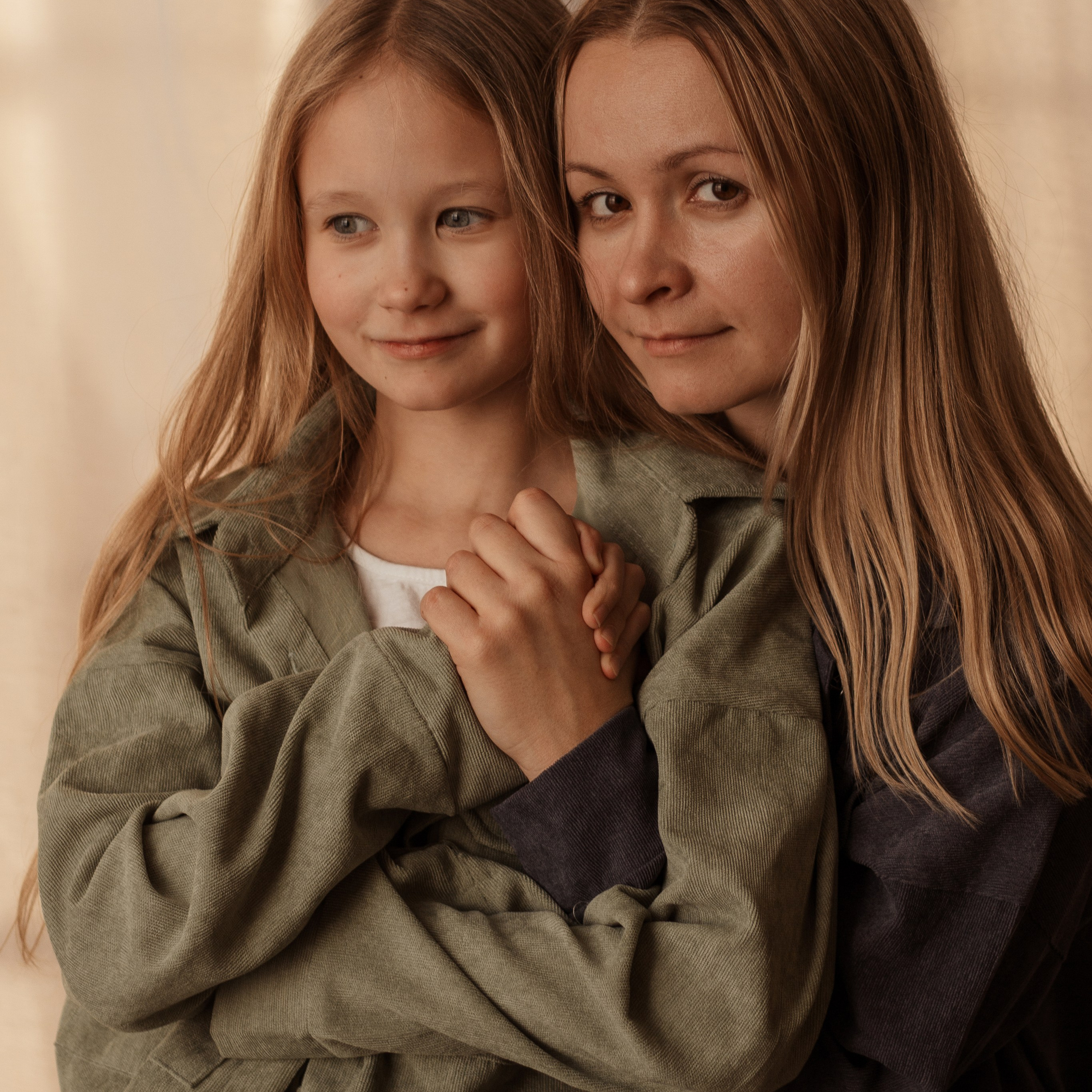 Фотосессия мама с дочкой