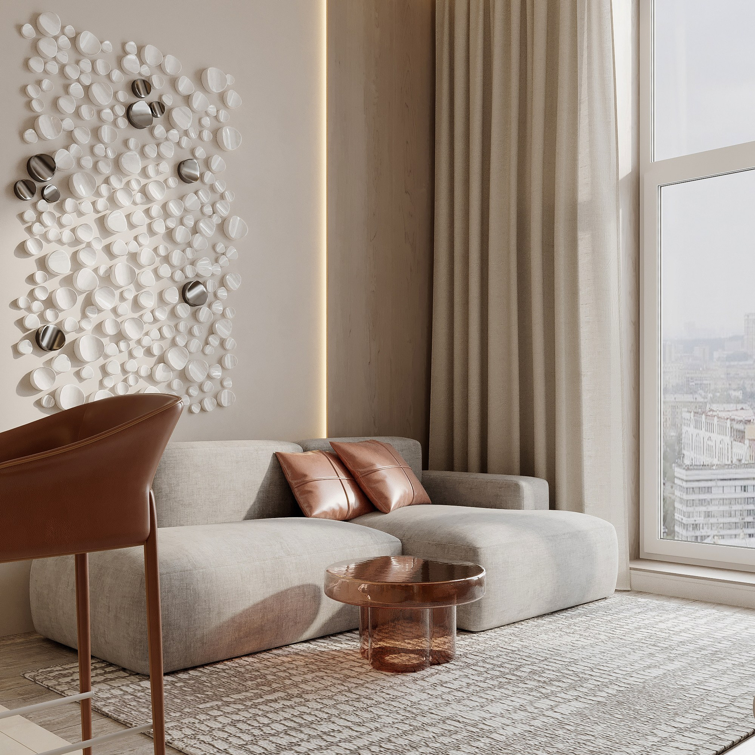 Двухуровневая квартира в Лайково