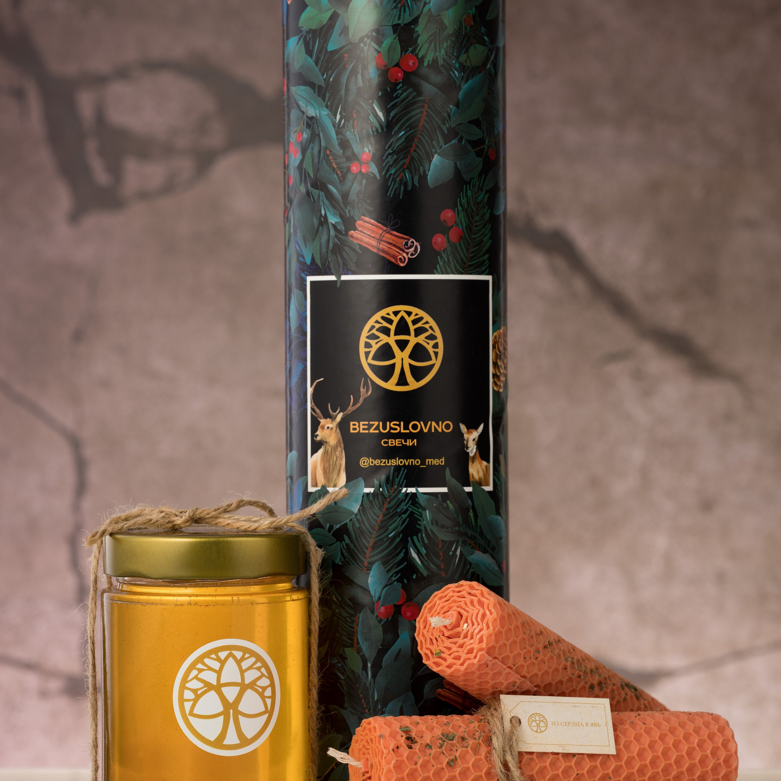 Свечи и подсвечники. Студия коммерческой съемки ХВОЯ