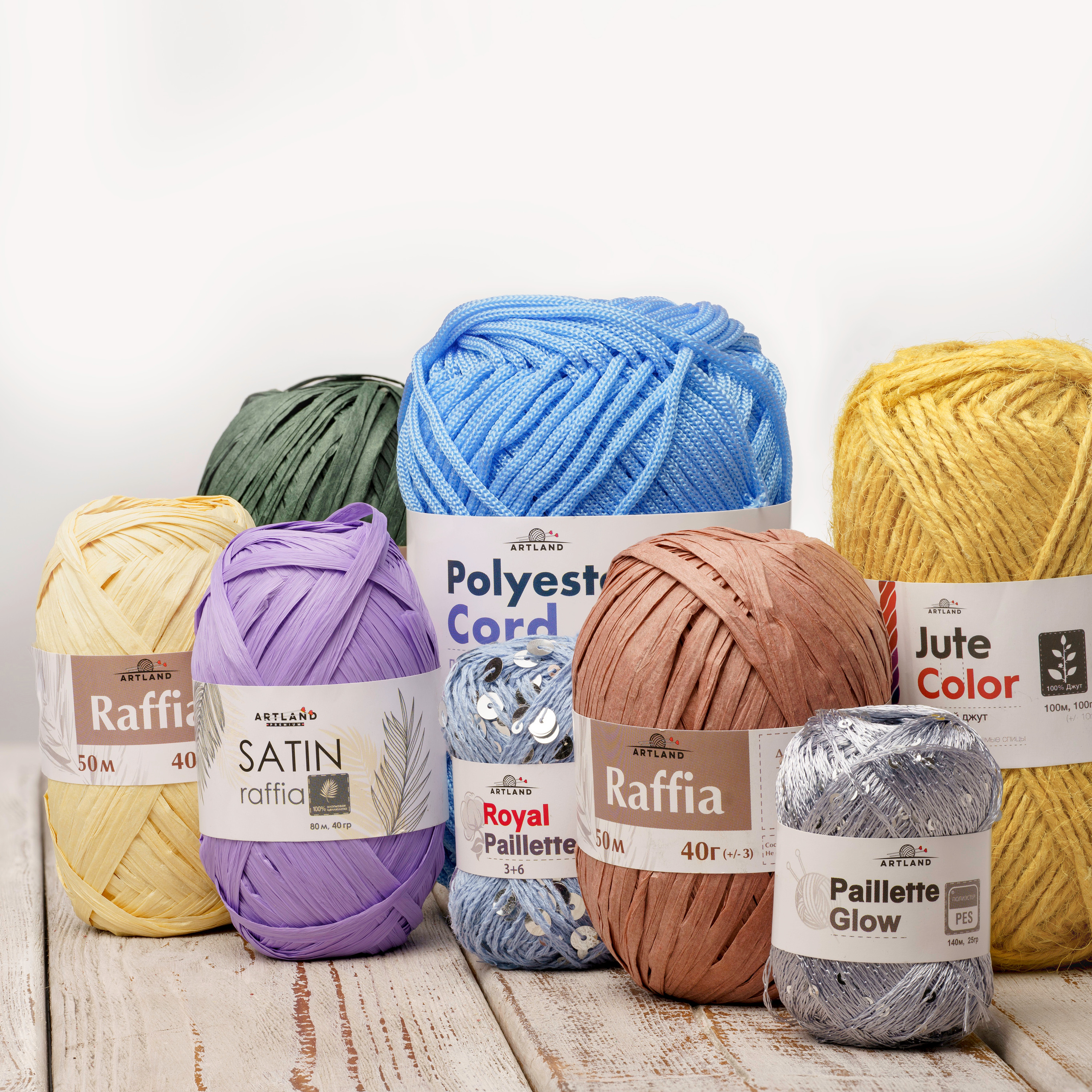 Фото пряжи с фокус стекингом для каталога