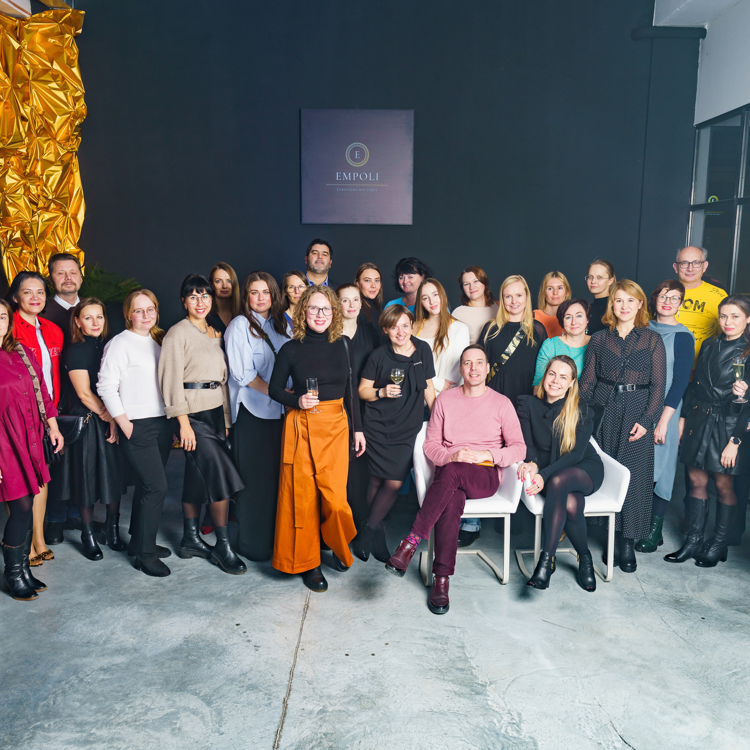 Открытие салона Empoli. Студия коммерческой съемки ХВОЯ