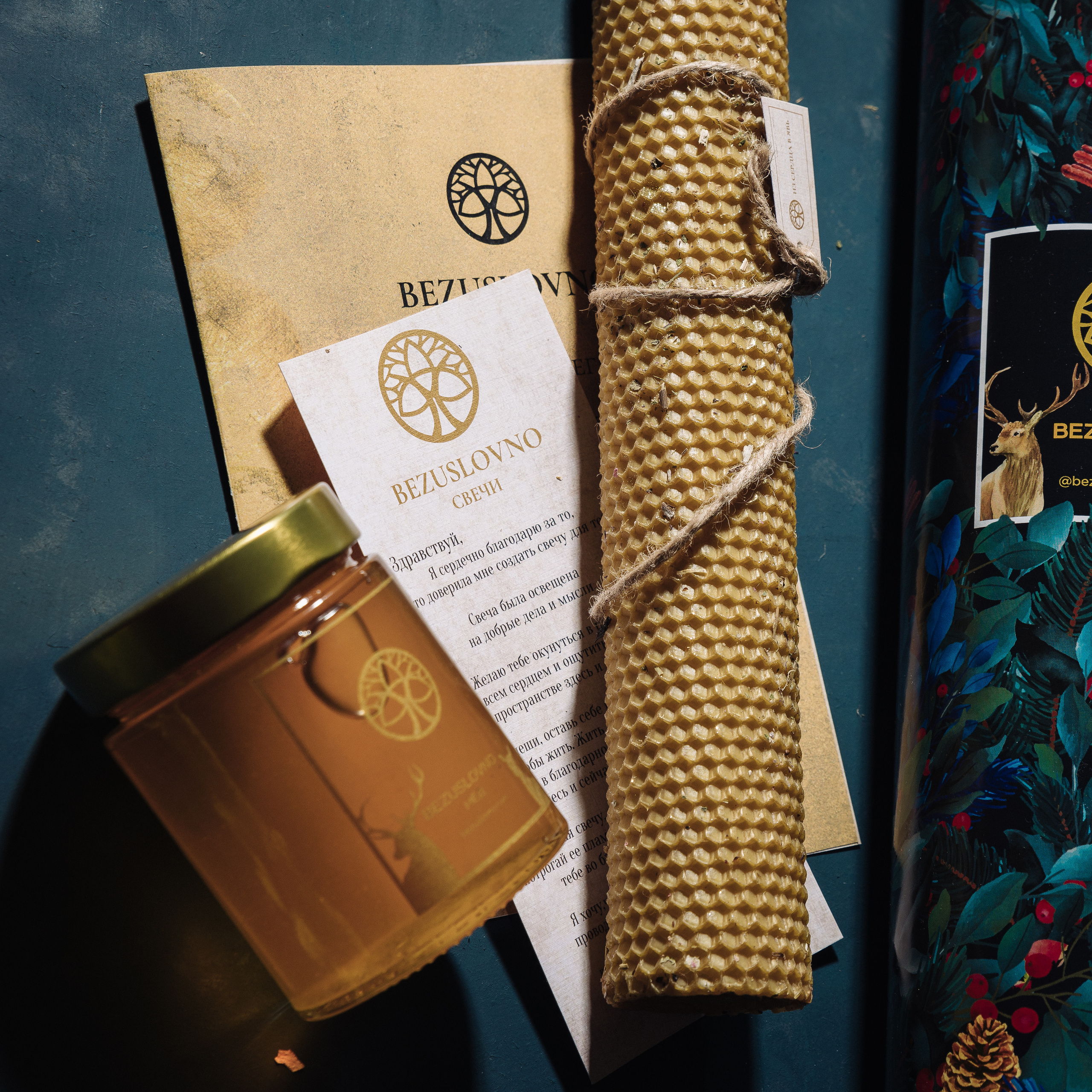 фото свеча мед для wildberries