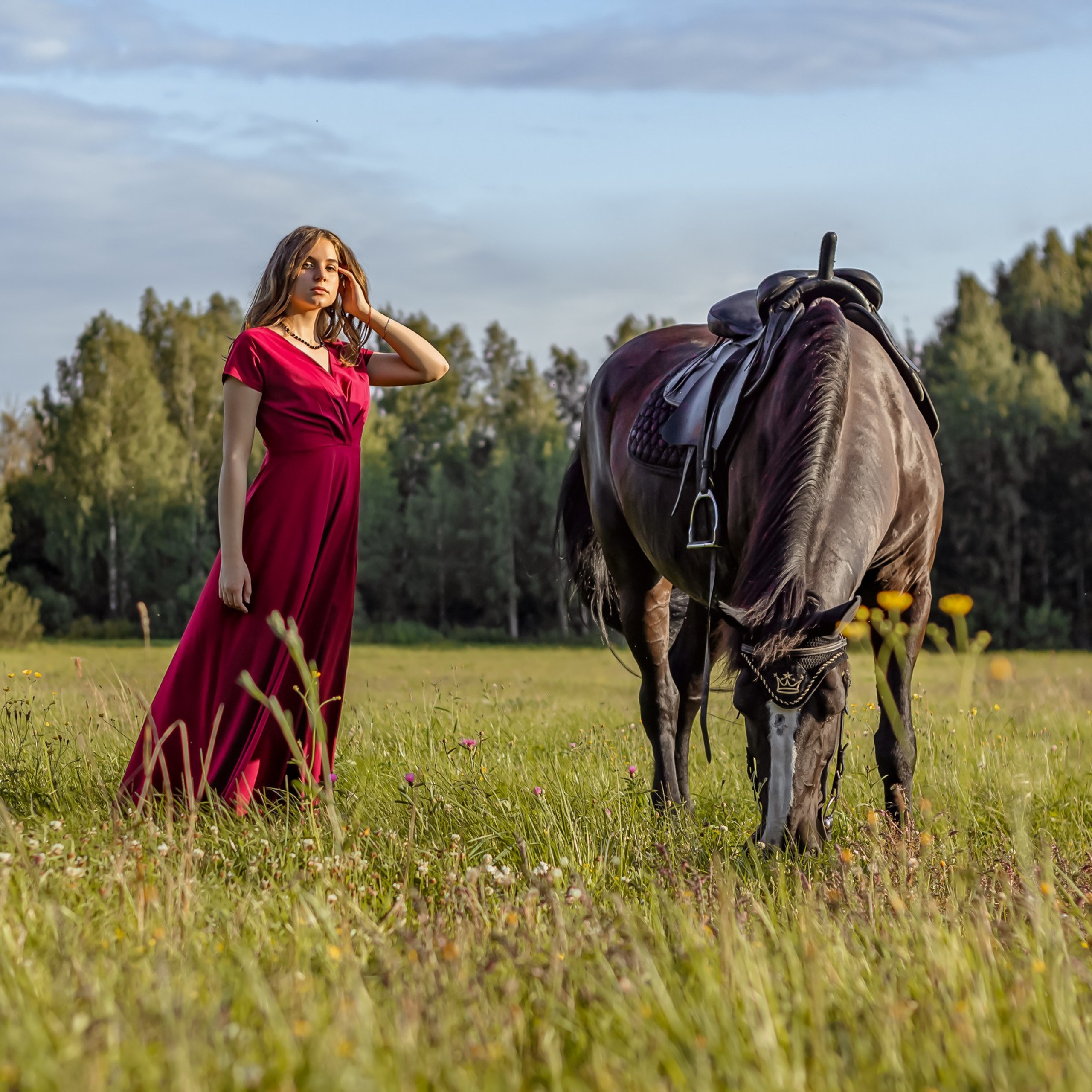 Прогулка на лошади