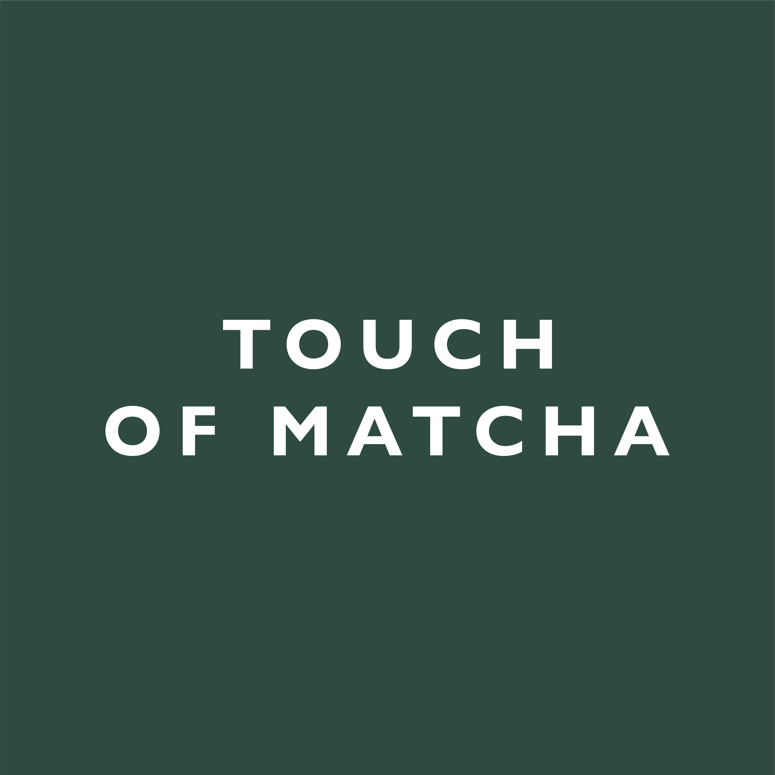 Touch of matcha