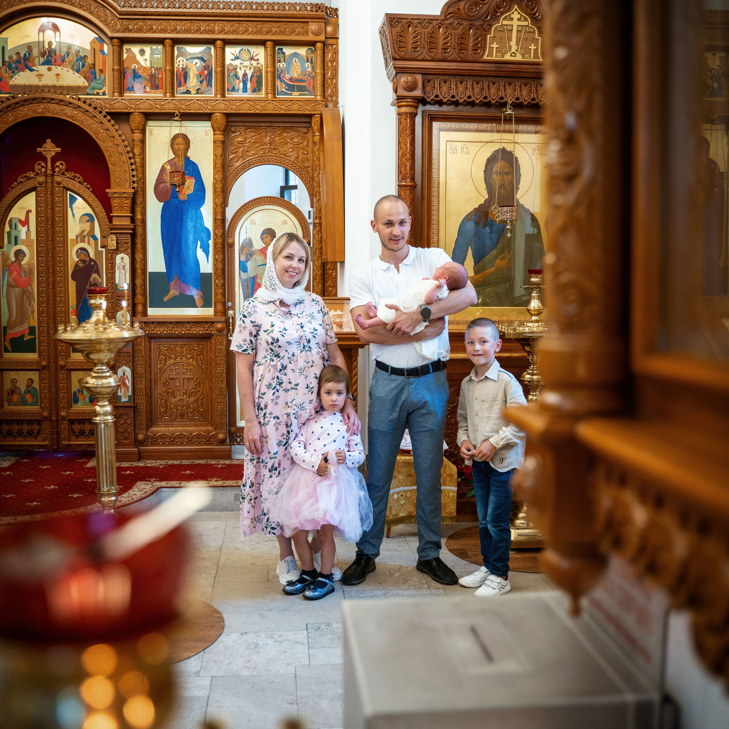 Крещение Александры