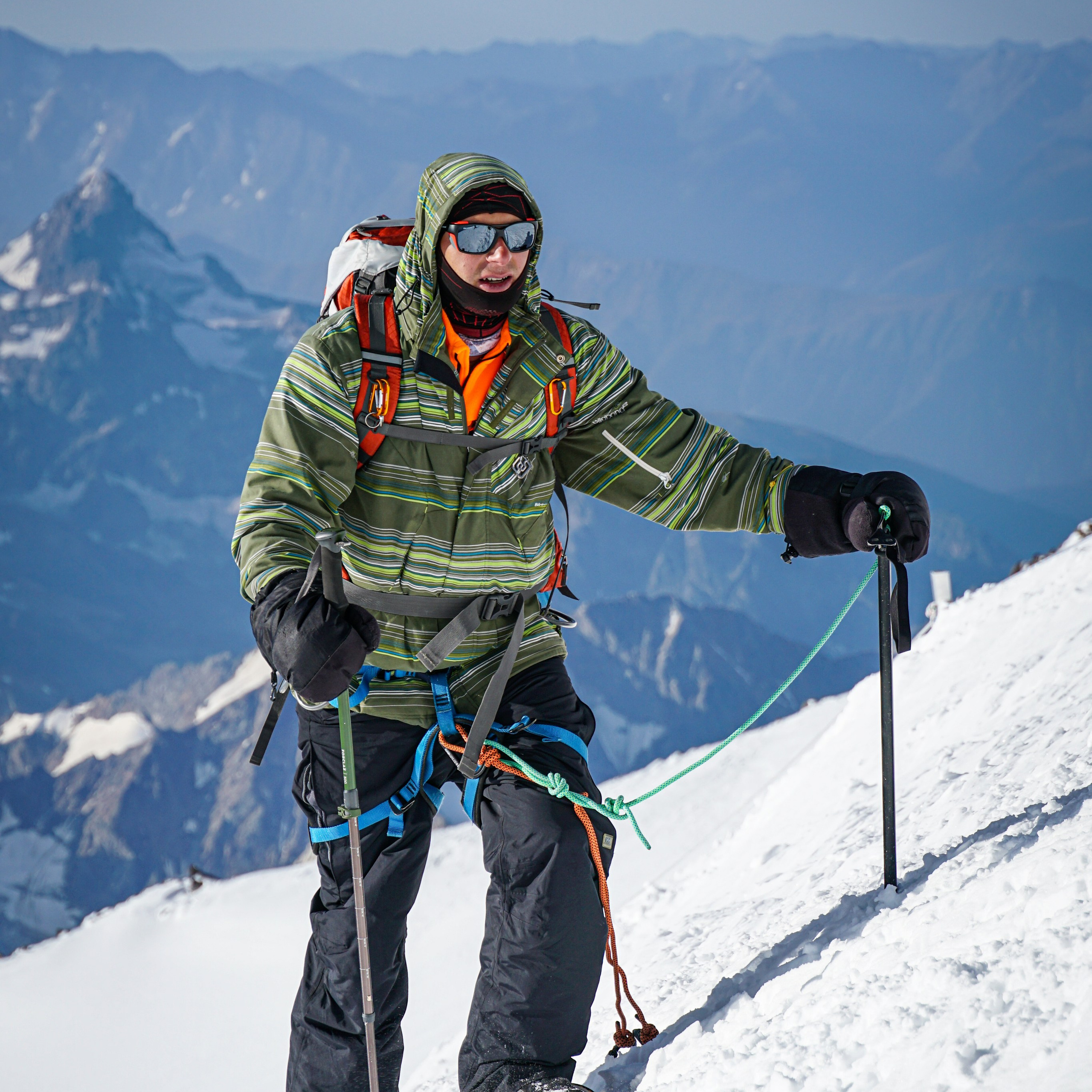 Две вершины Эльбруса. Штурм. Уникальные экспедиции — LUCKY CLAN