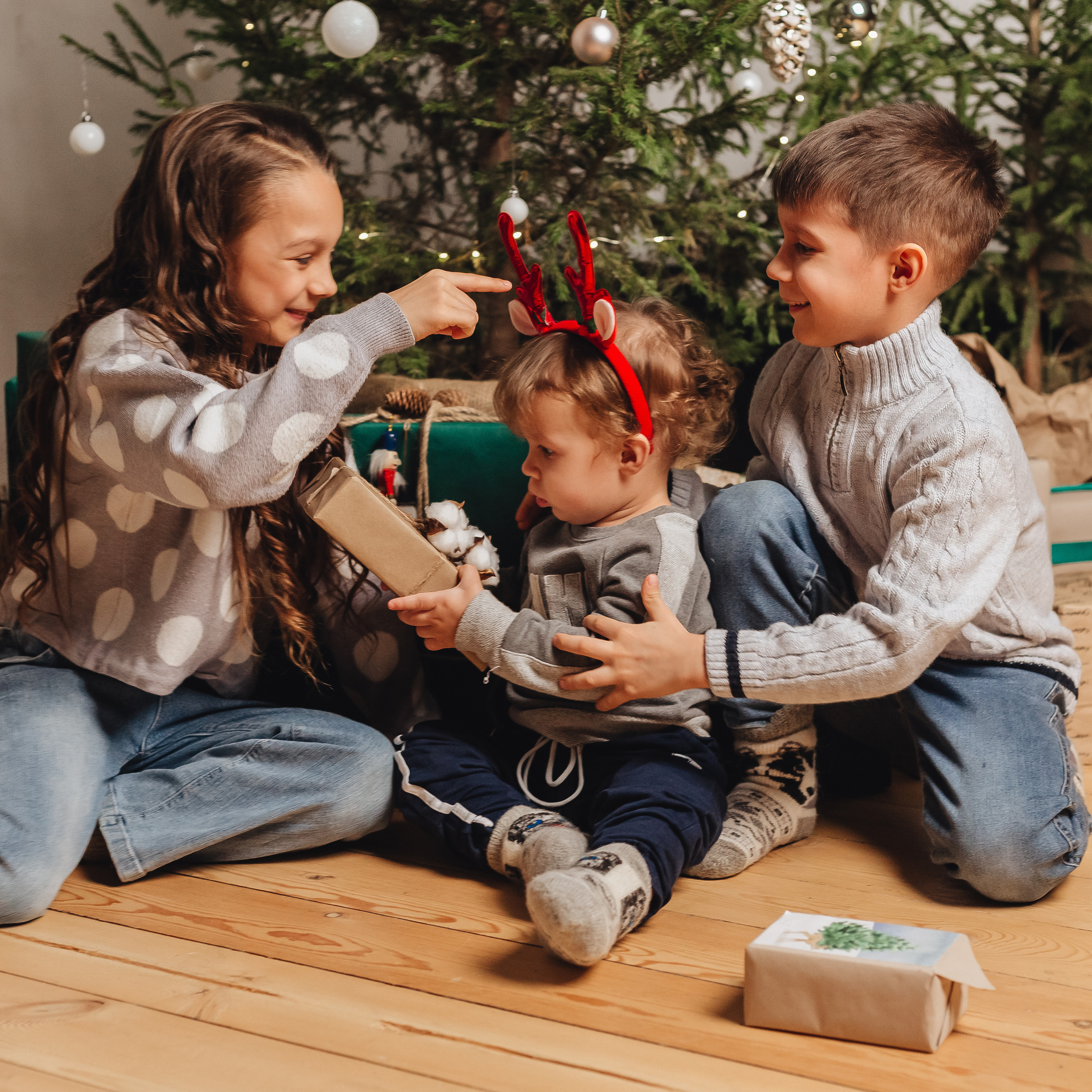 Семья. Фотосессия к Новому Году